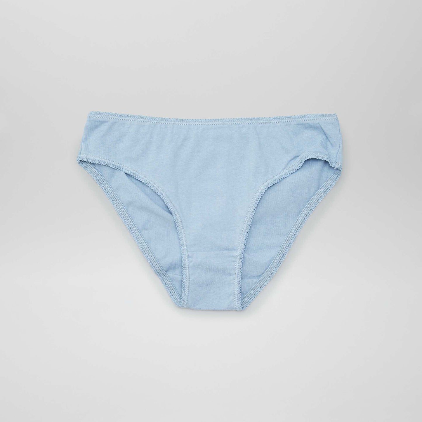 Pack of 7 plain briefs BLUE