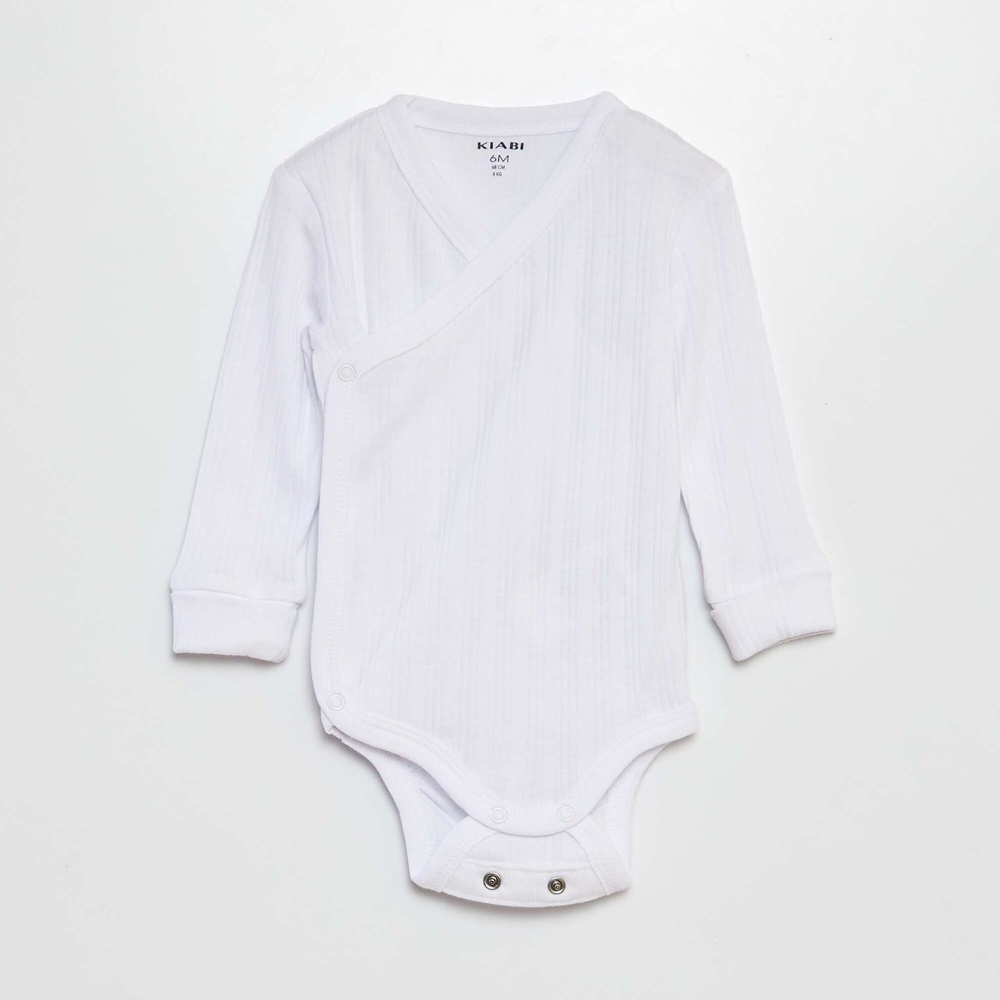 Pack of 3 adaptable bodysuits WHITE