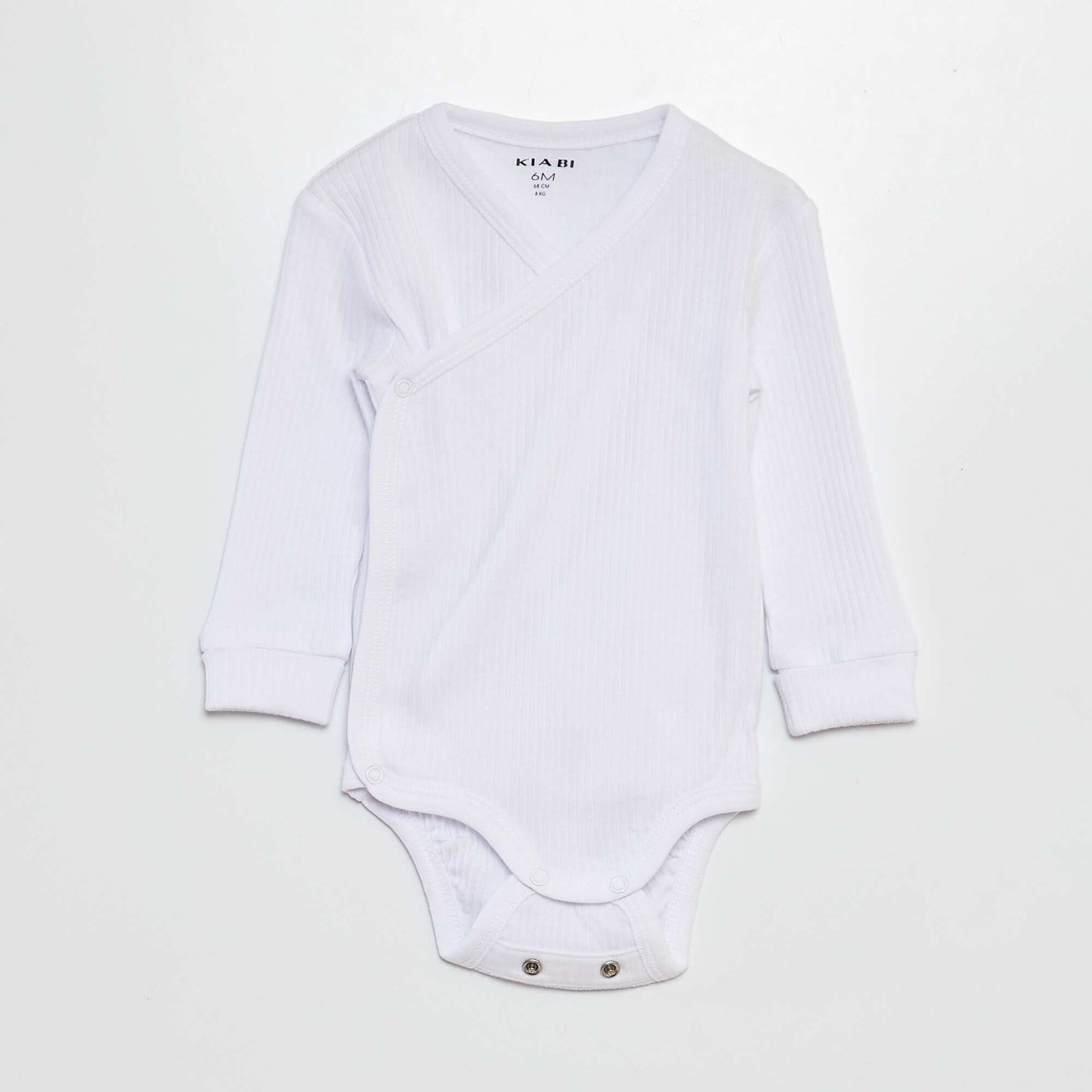 Pack of 3 adaptable bodysuits WHITE