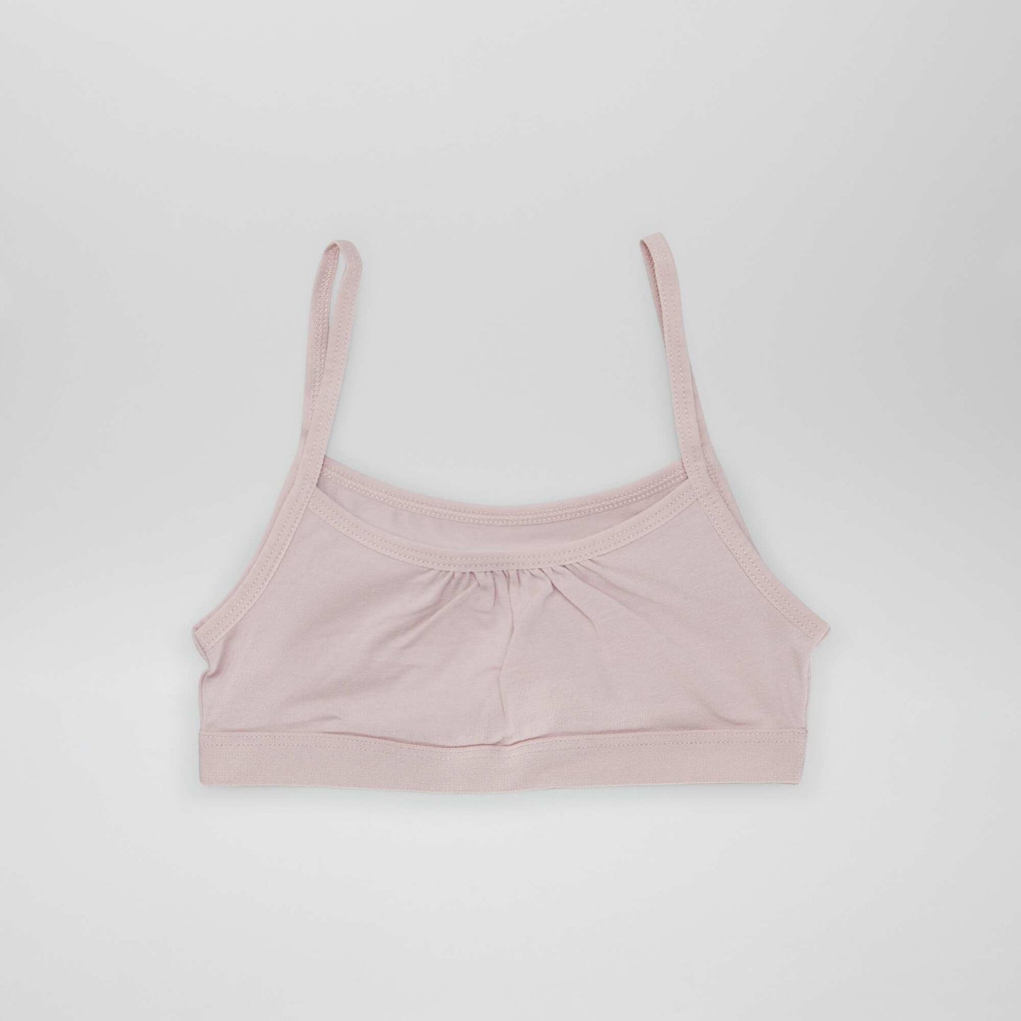 Jersey crop tops with spaghetti straps - Pack of 2 BLUE