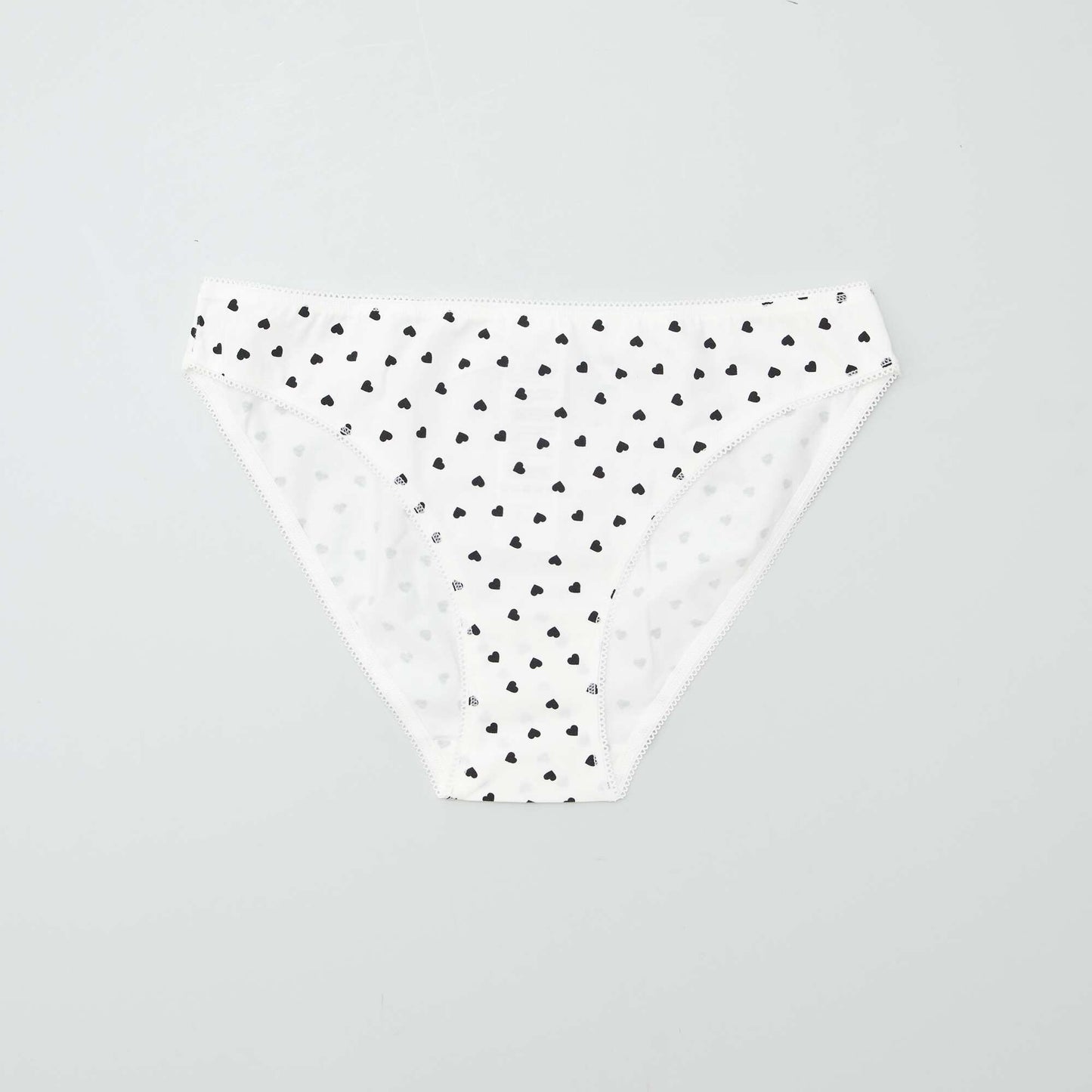 3 ცალიანი შეფუთვა ბამბის ტრუსები თეთრი