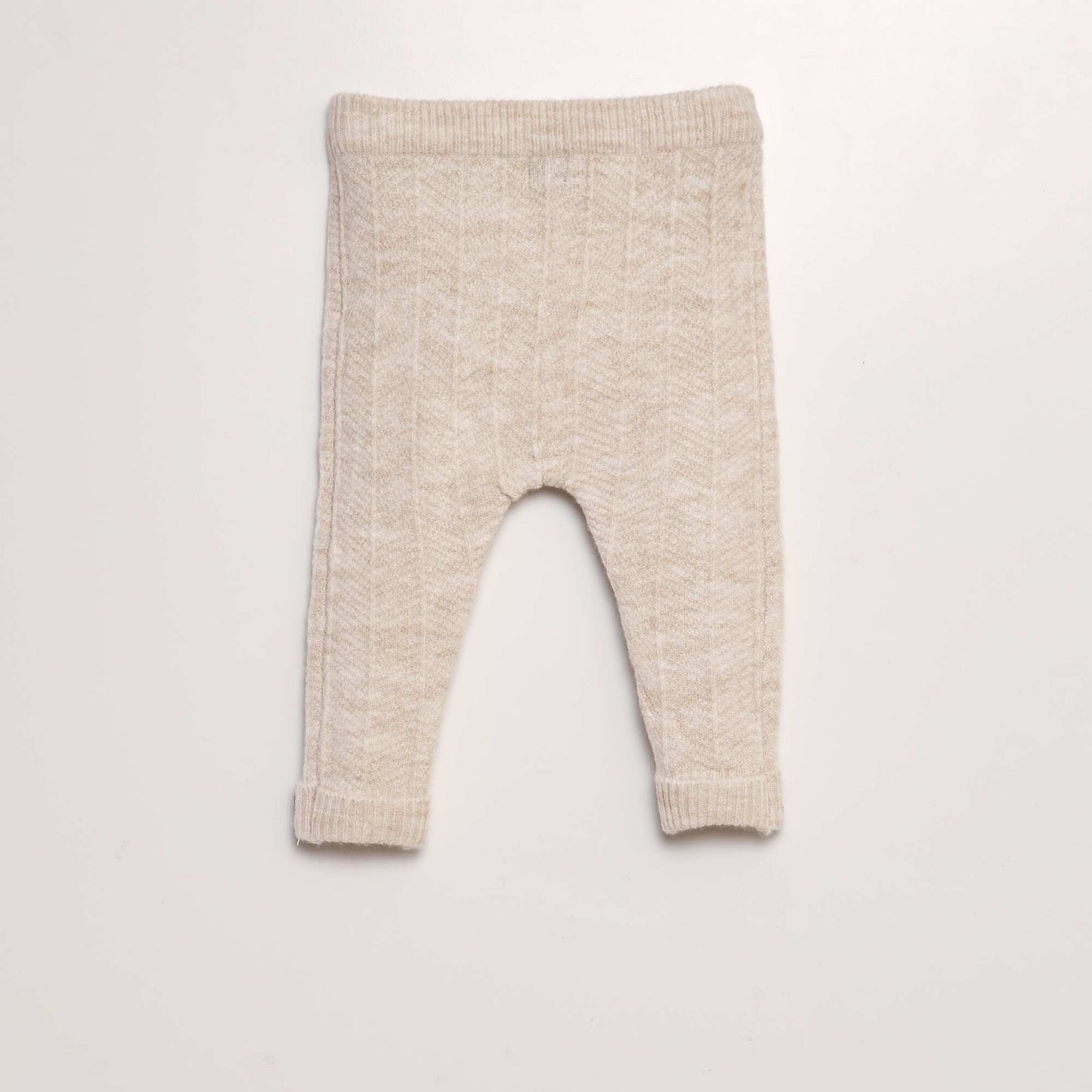 Knitted leggings BEIGE