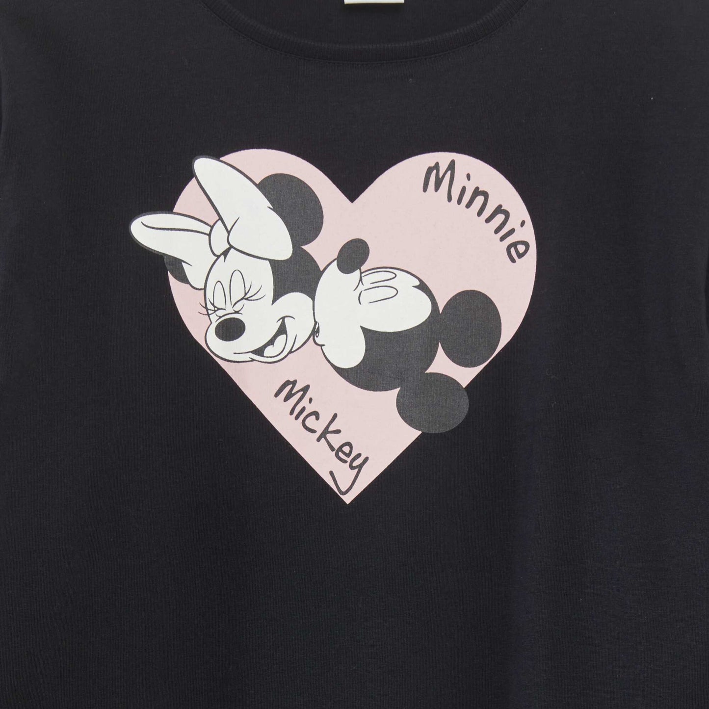 'Disney' 'Minnie' T-shirt with long sleeves BLACK