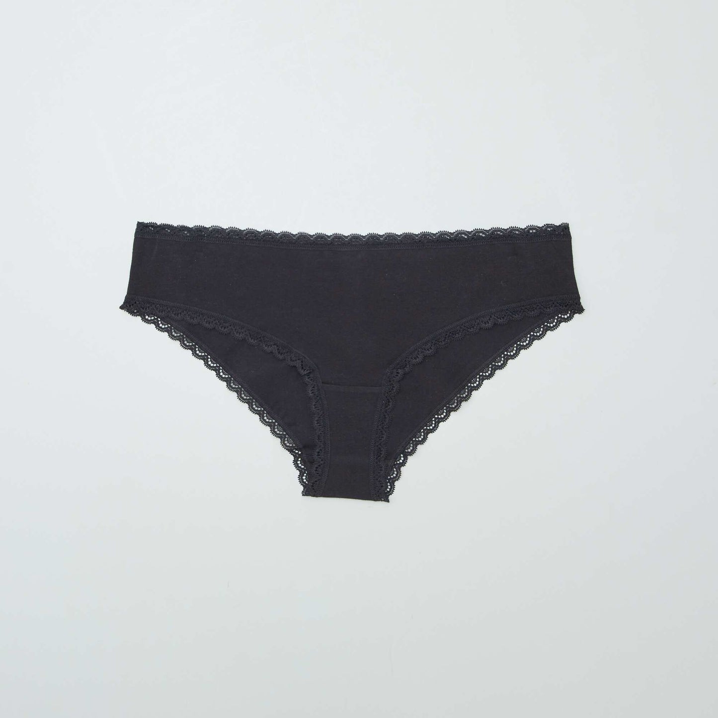 Pack of 2 cotton boy shorts BLACK