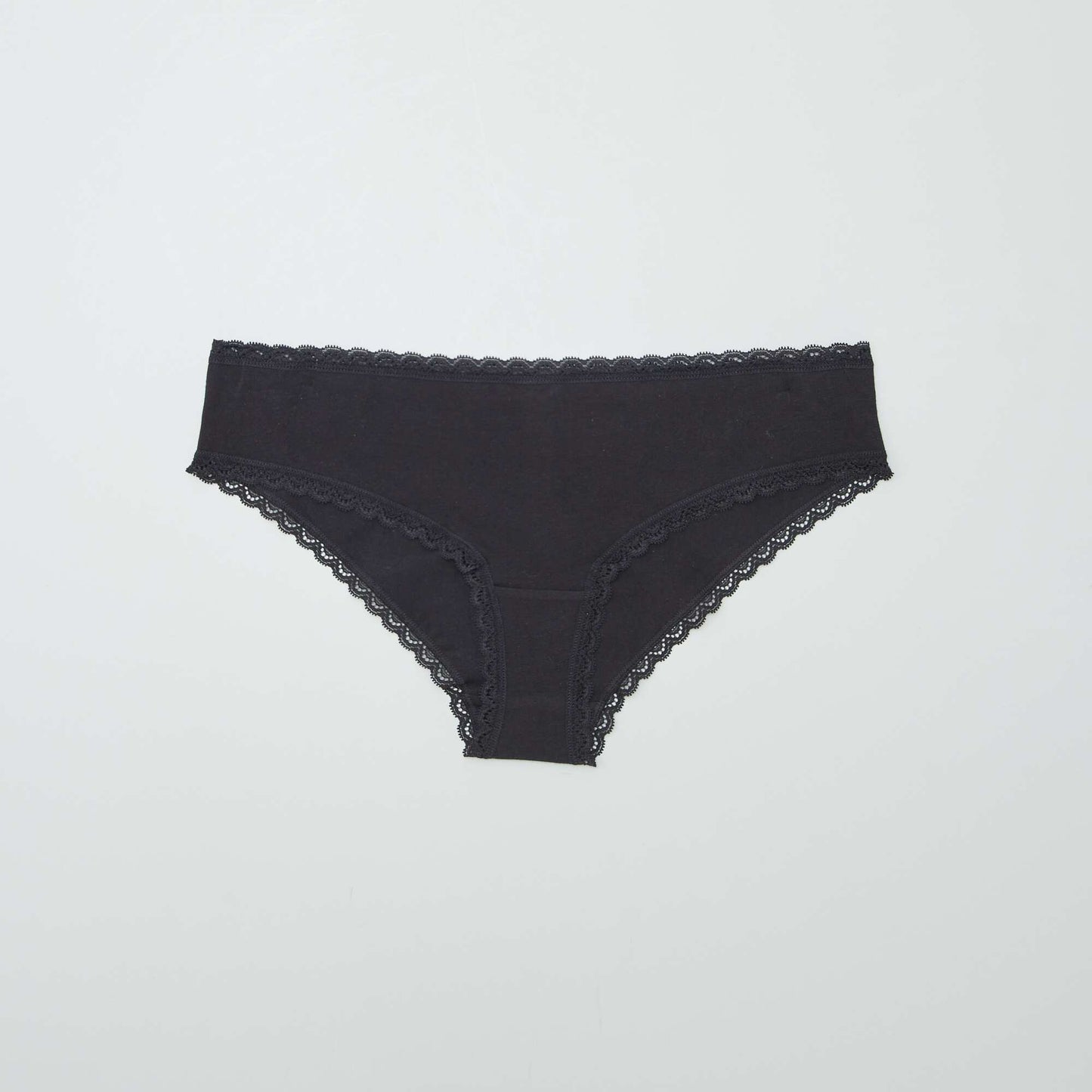 Pack of 2 cotton boy shorts BLACK