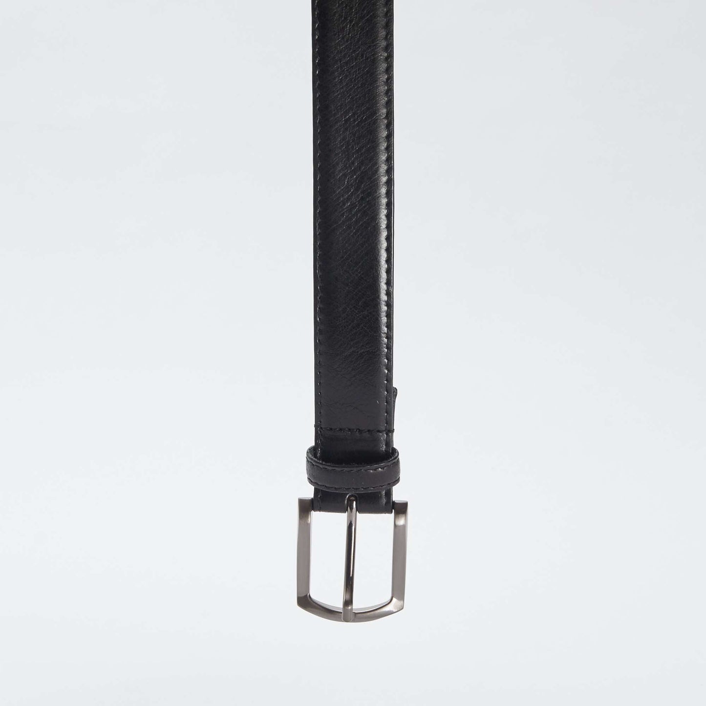 Leather belt BLACK