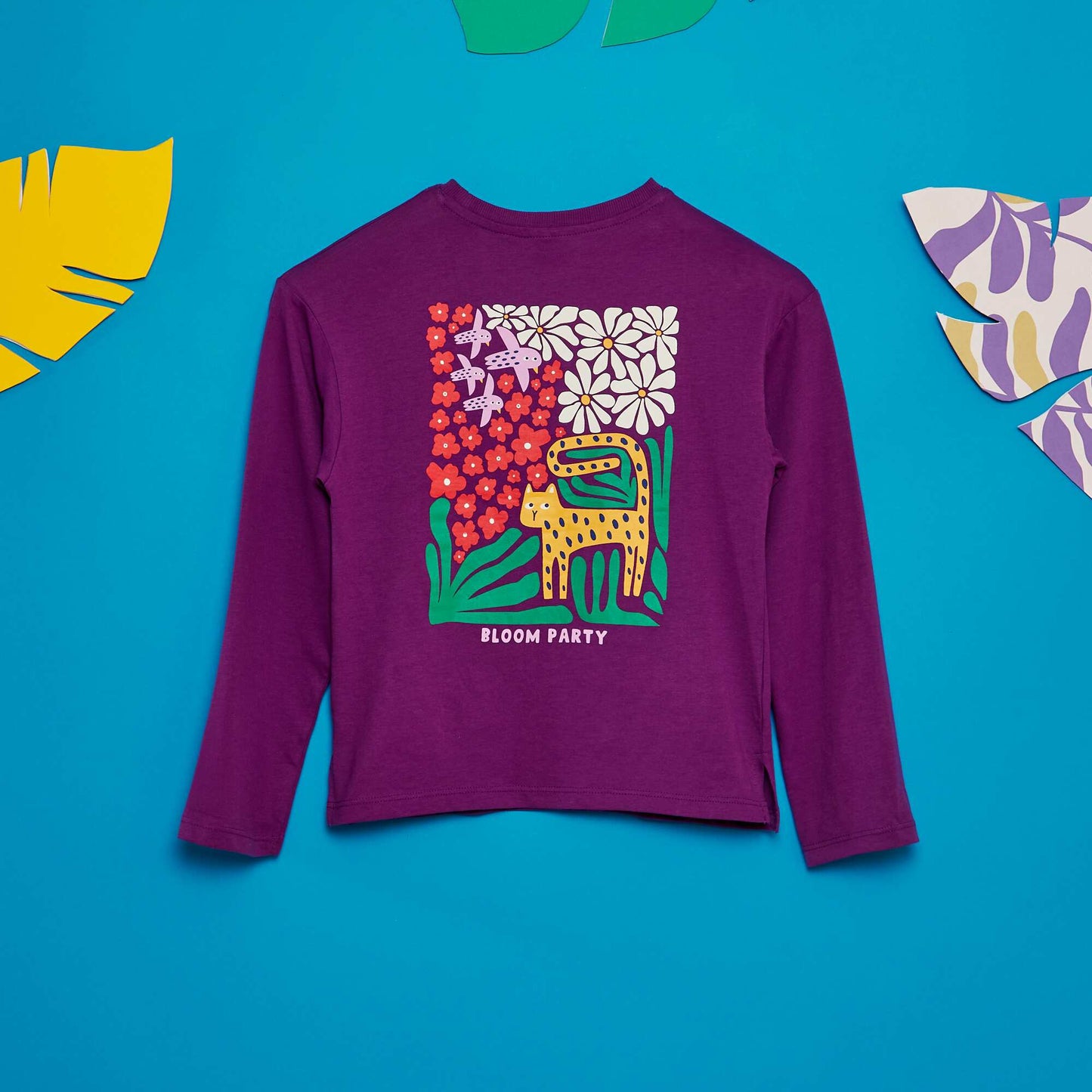 Printed T-shirt - Grafik Edition PURPLE