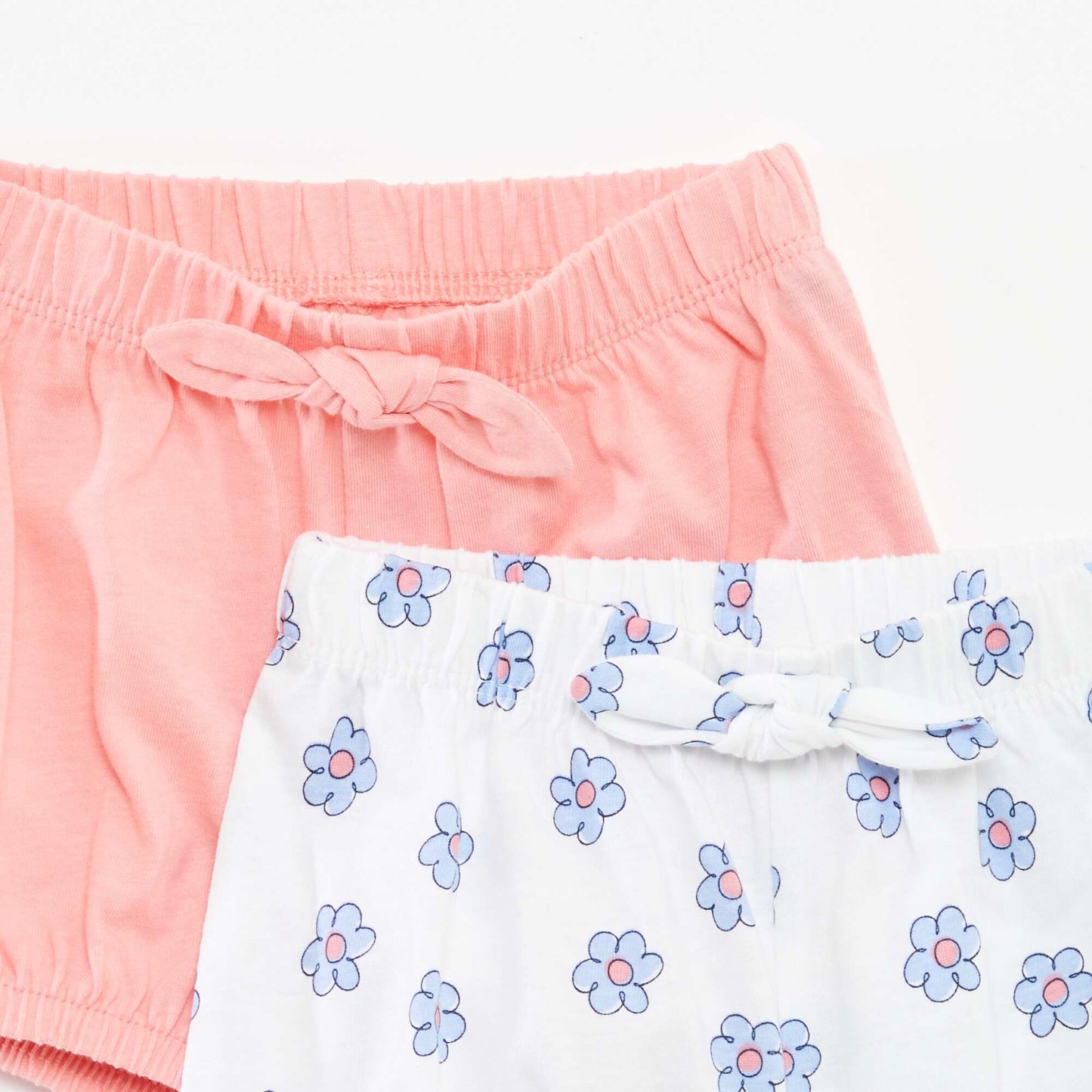 Pack of shorts with bows - 2-piece set PINK