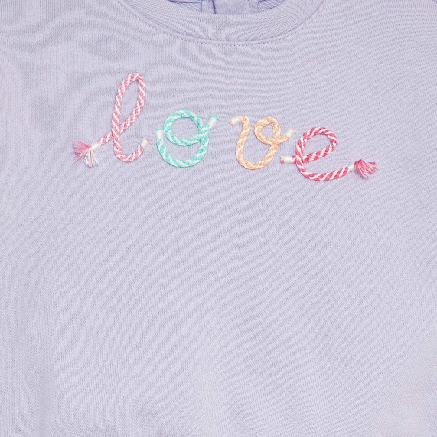 French terry sweatshirt PURPLE