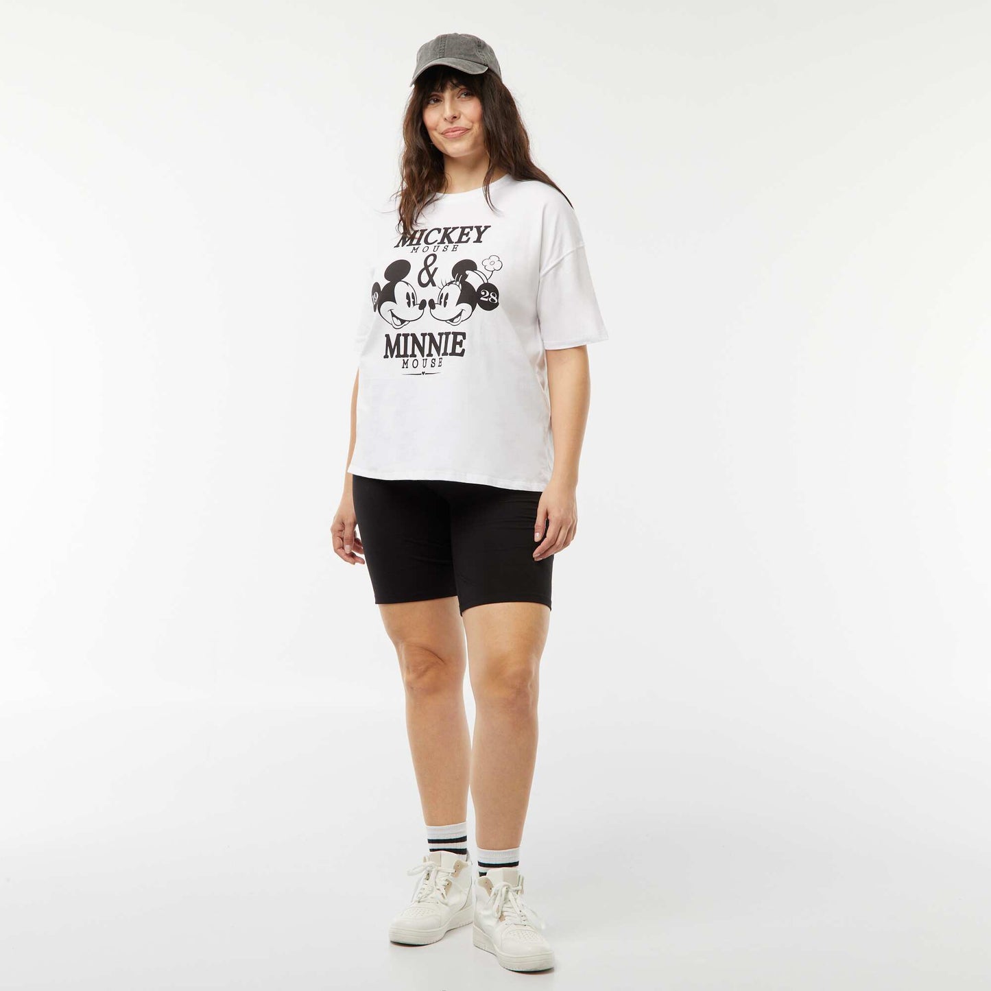 Stretch jersey shorts BLACK