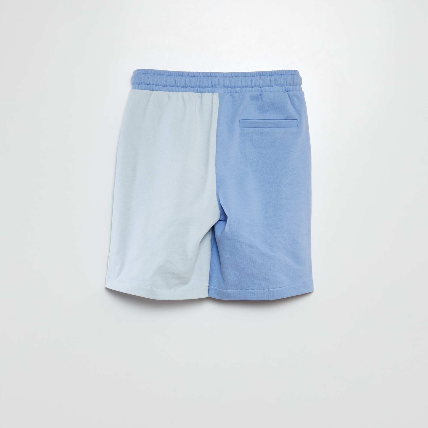 Lightweight printed sweatshirt fabric shorts - Graphik Edition BLUE
