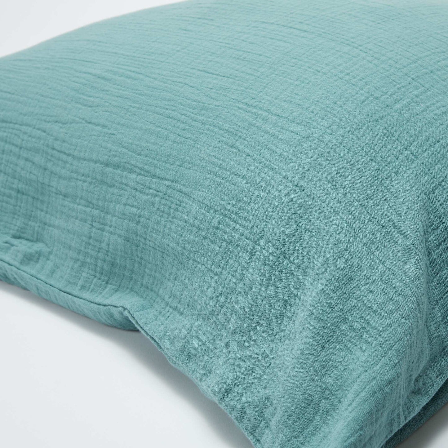 Cotton gauze pillowcase 50 X 70 cm or 63 x 63 cm - Kiabi Home GREEN