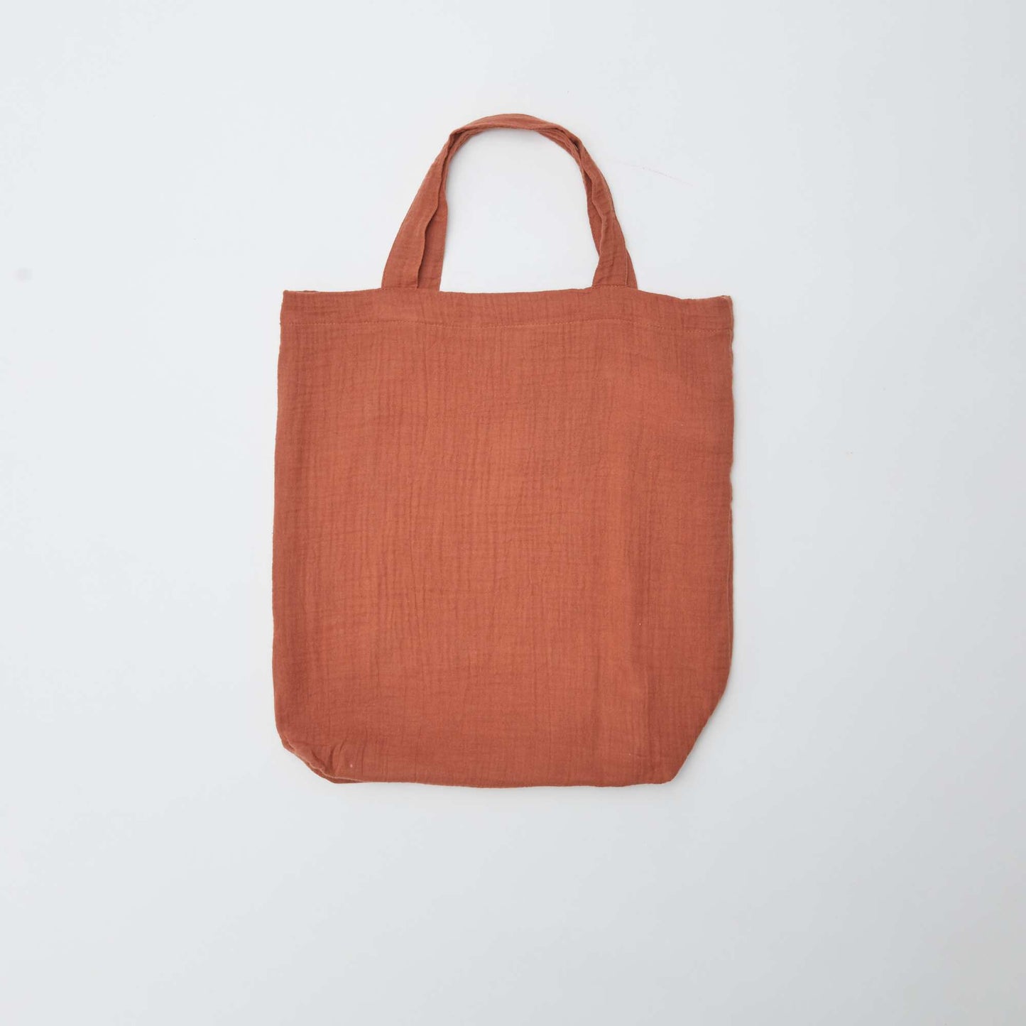 Single cotton gauze bedding set (140 x 200 cm) - Kiabi Home BROWN