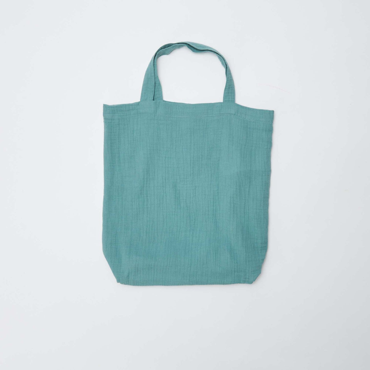 Single cotton gauze bedding set (140 x 200 cm) - Kiabi Home GREEN