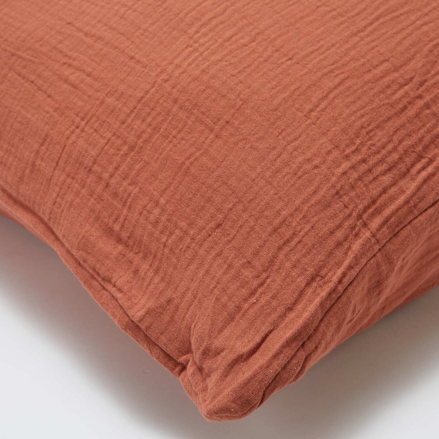 Cotton gauze bedding set for double bed (240 x 220 cm) - Kiabi Home BROWN