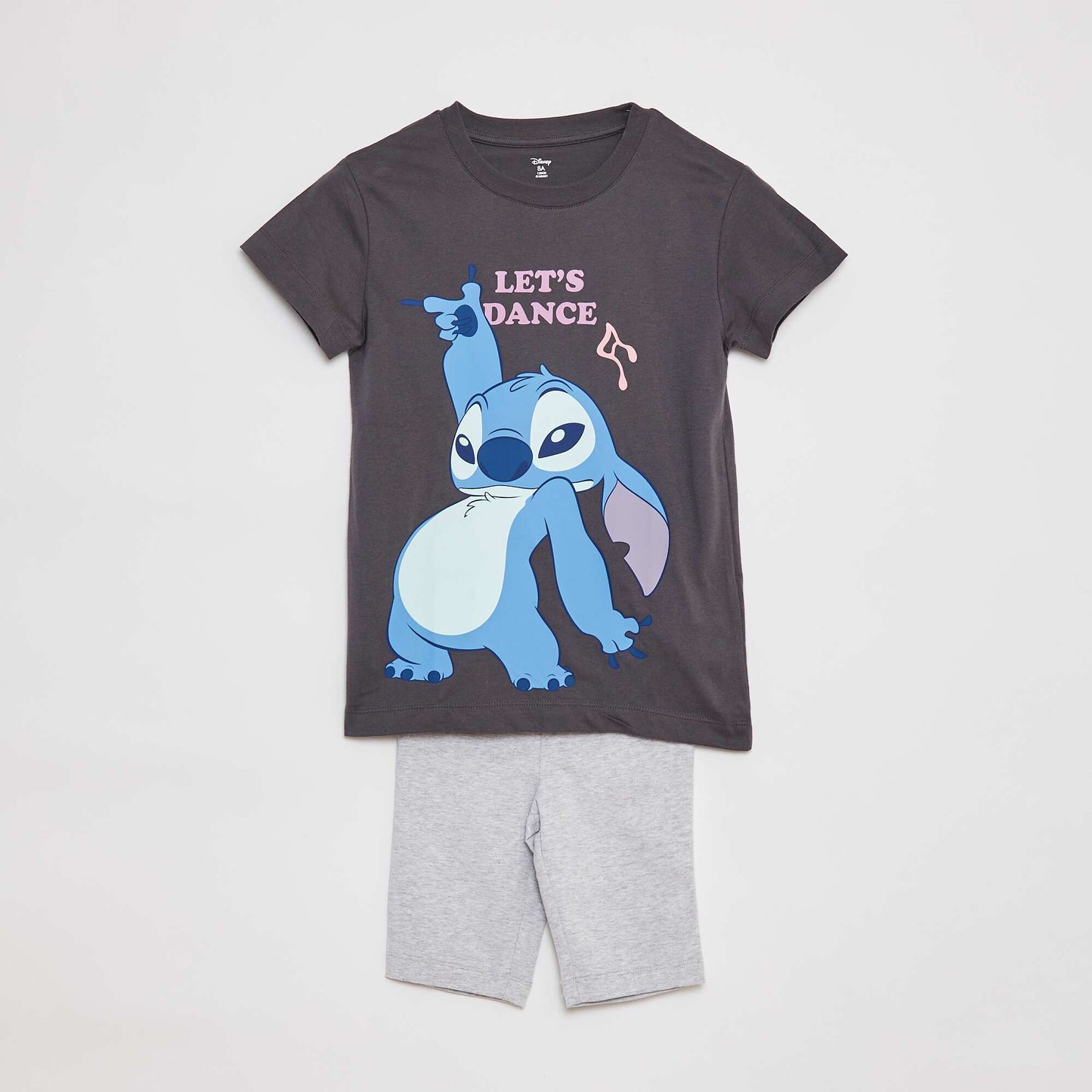 'Disney' loose-fit pyjama T-shirt + leggings set - 2-piece set GREY