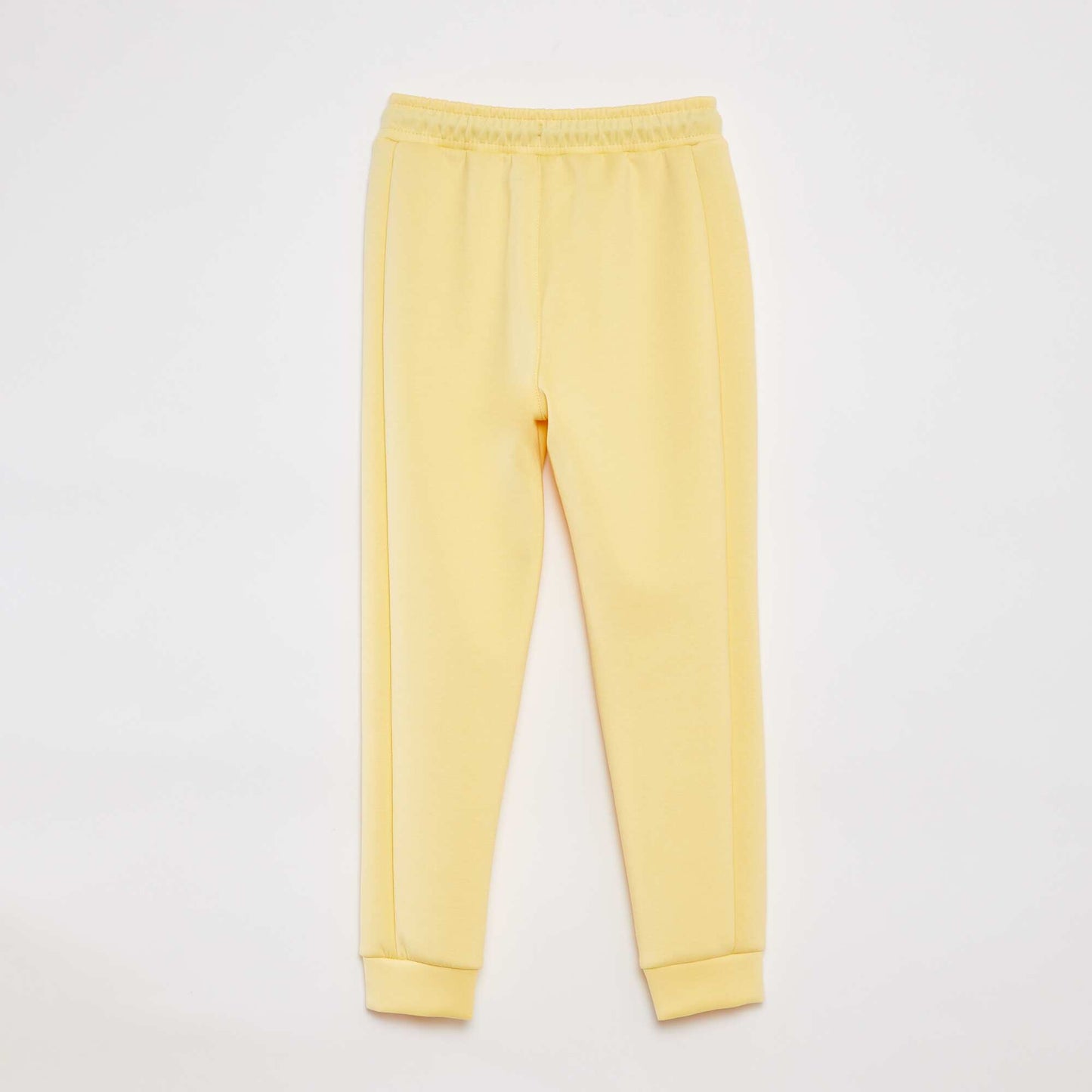 Joggers with adjustable elasticated waist YELLOW