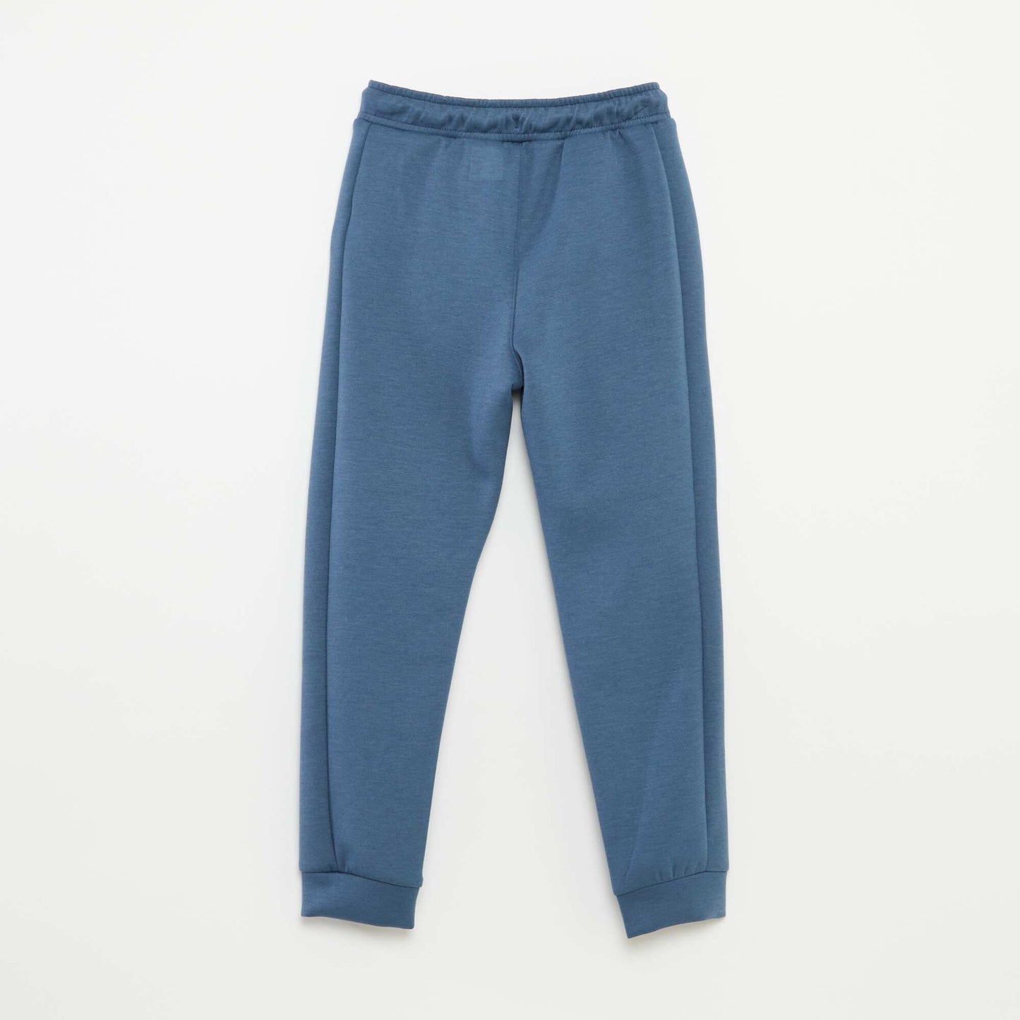 Joggers with adjustable elasticated waist BLUE