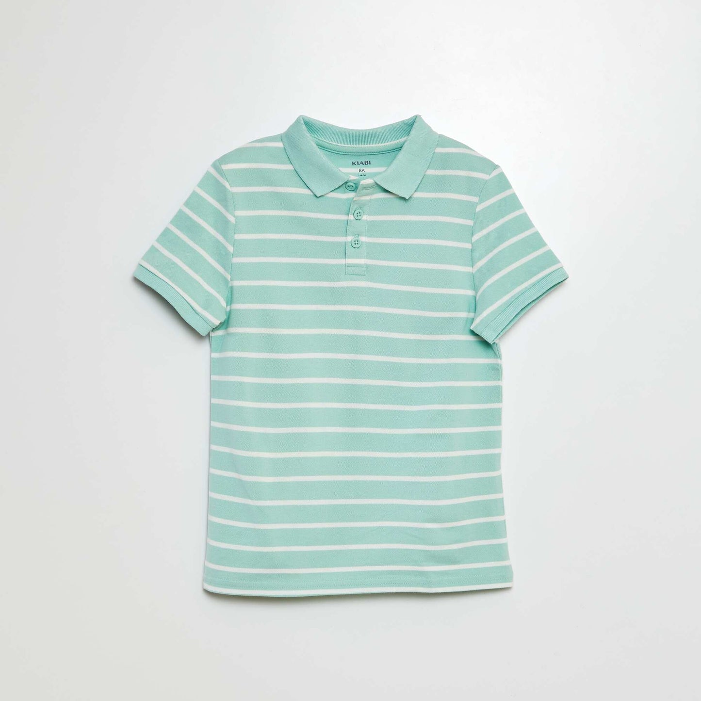 Piqué knit polo shirt GREEN