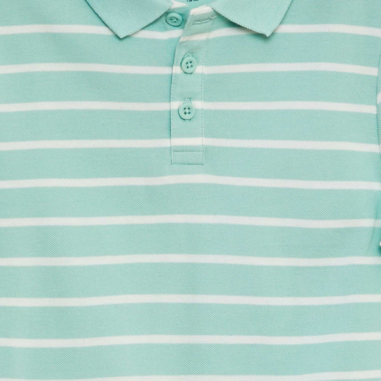 Piqué knit polo shirt GREEN