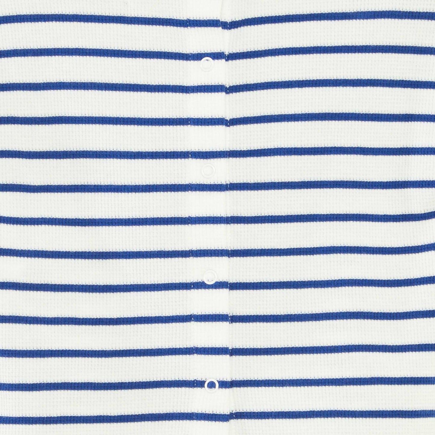 Printed waffle-knit T-shirt WHITE