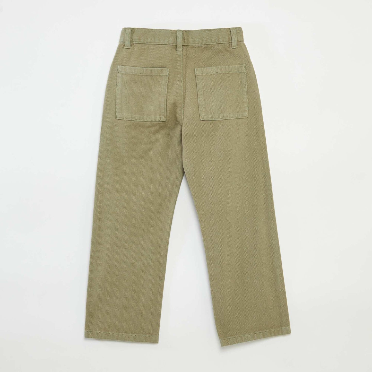 Regular fit trousers with pockets KHAKI