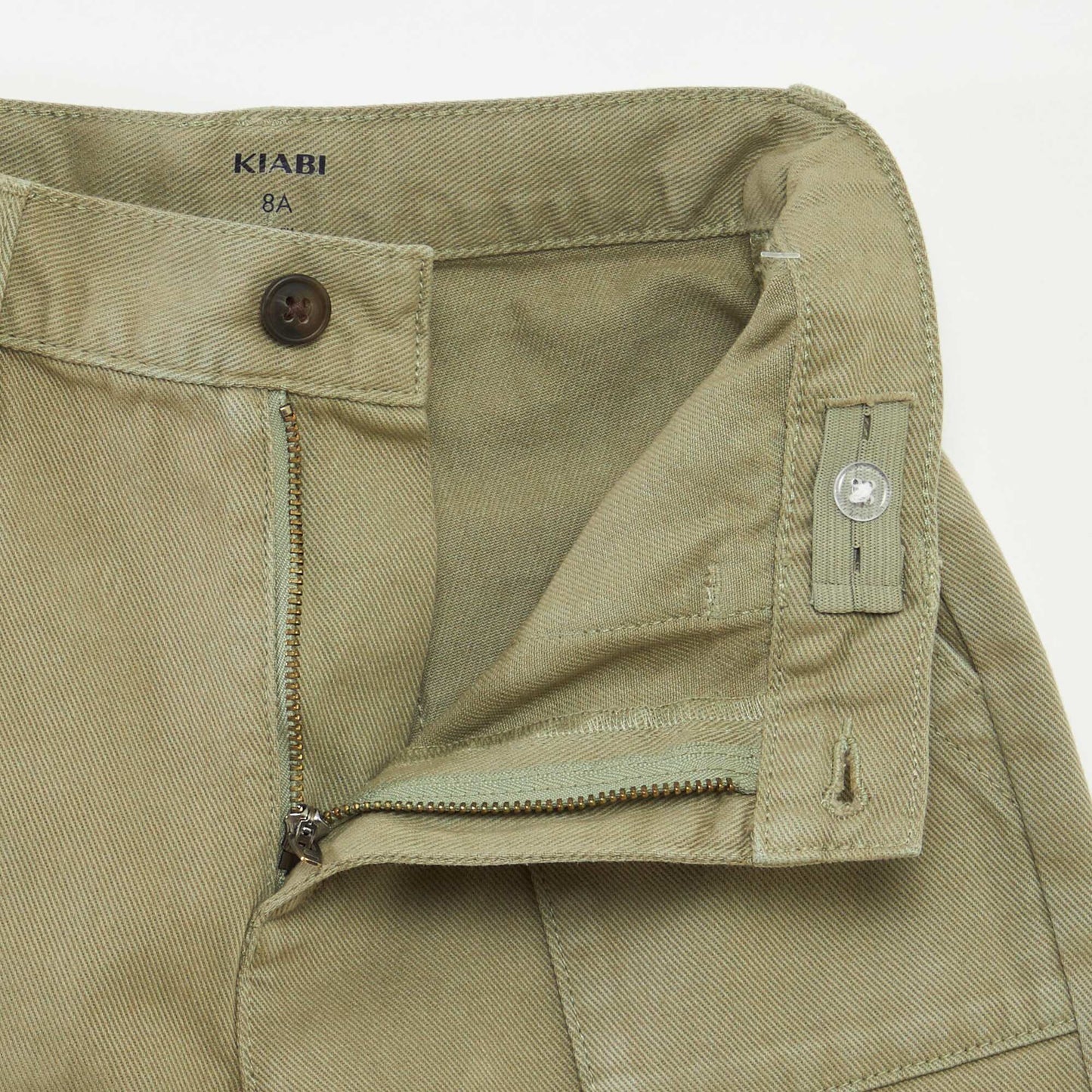 Regular fit trousers with pockets KHAKI