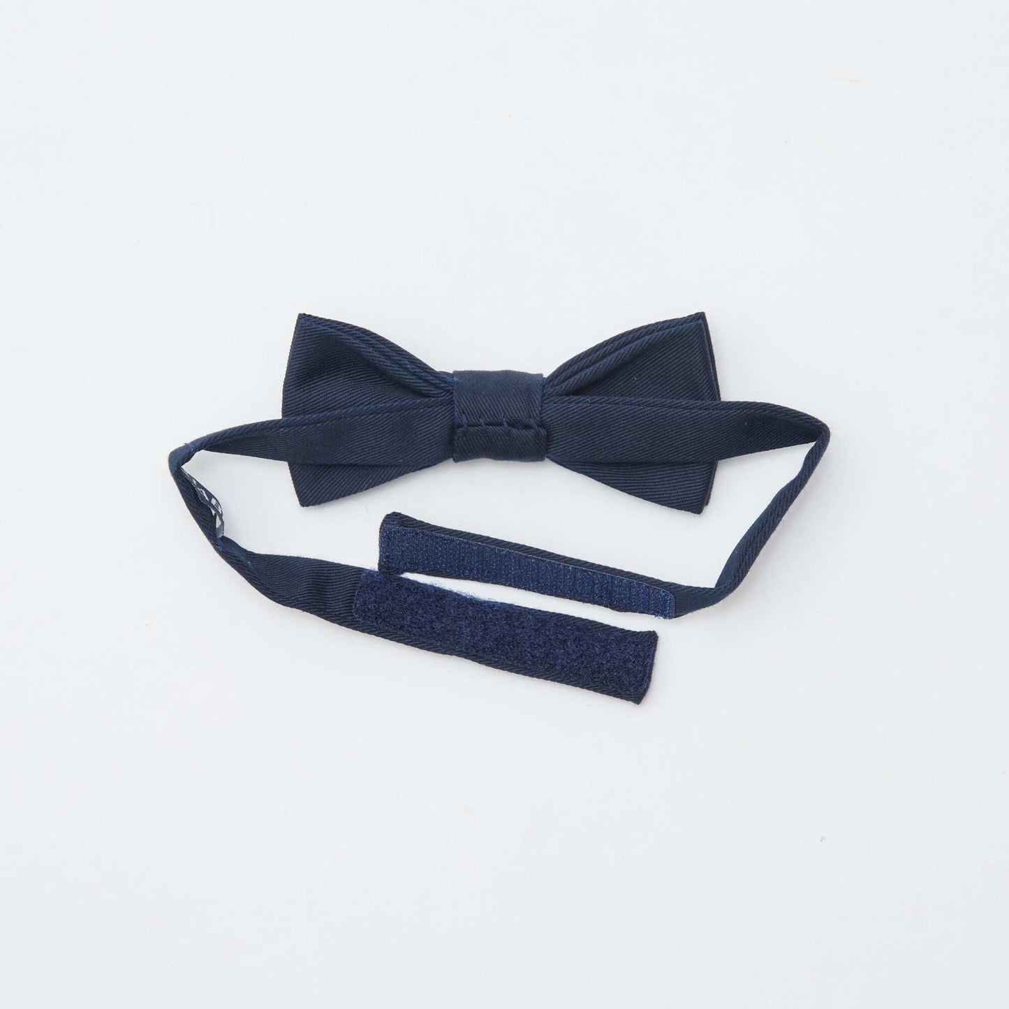 Hook-and-loop bow tie BLUE