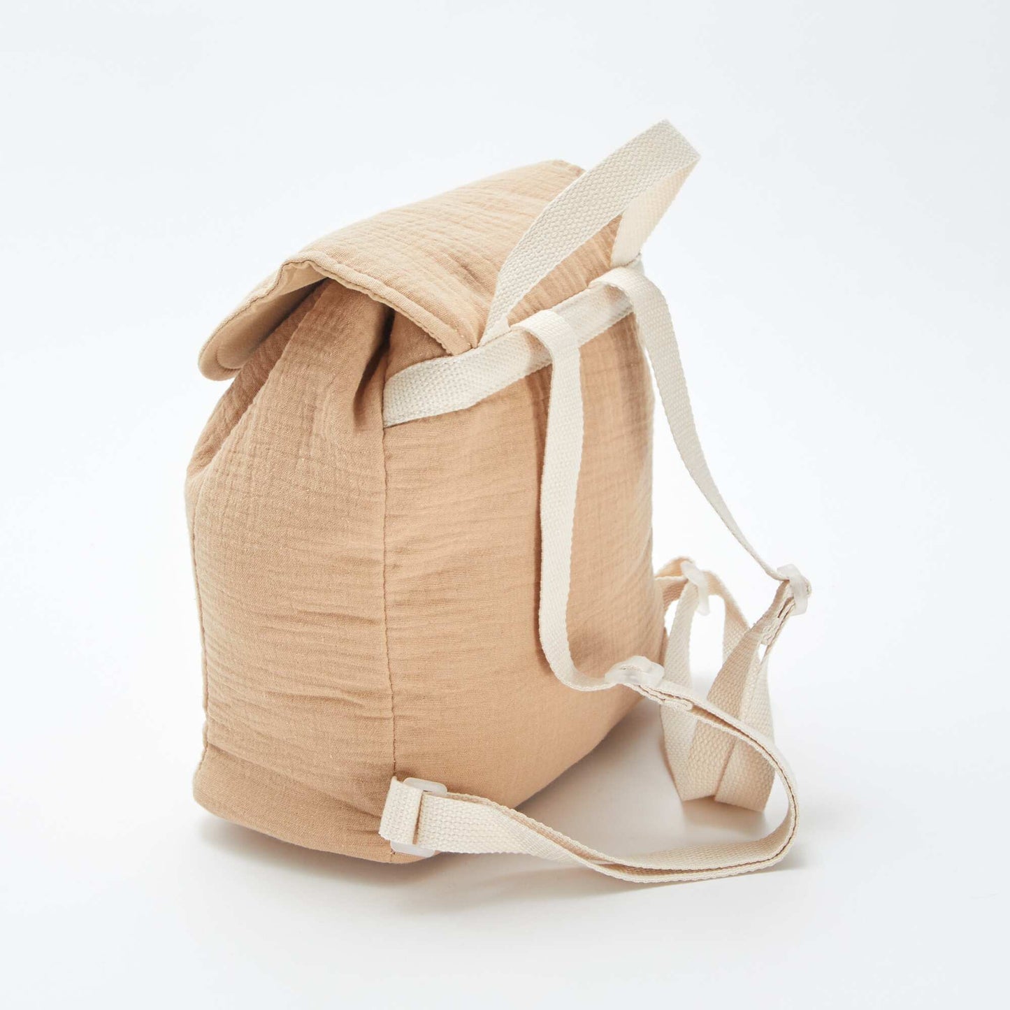 Cotton gauze backpack BEIGE