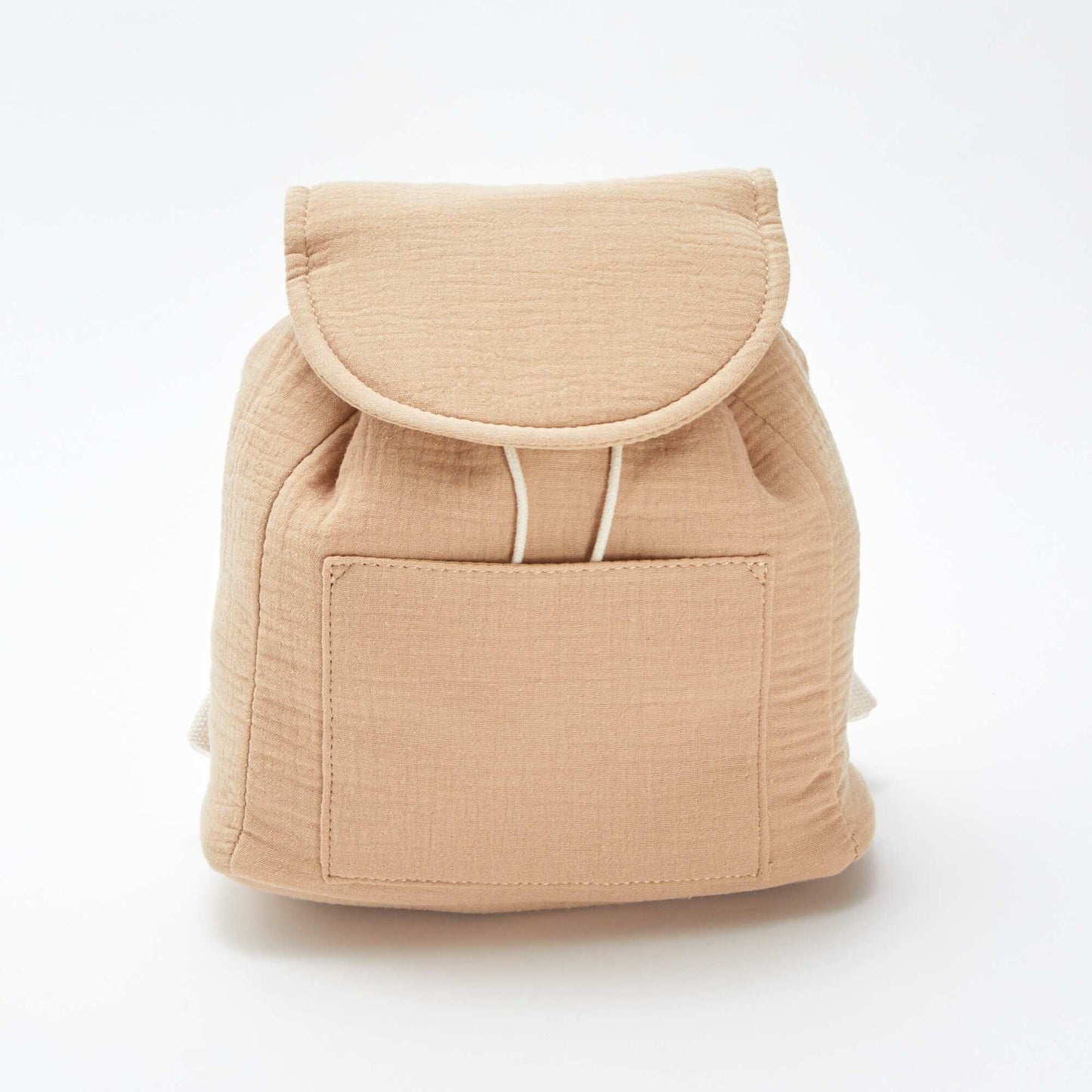 Cotton gauze backpack BEIGE