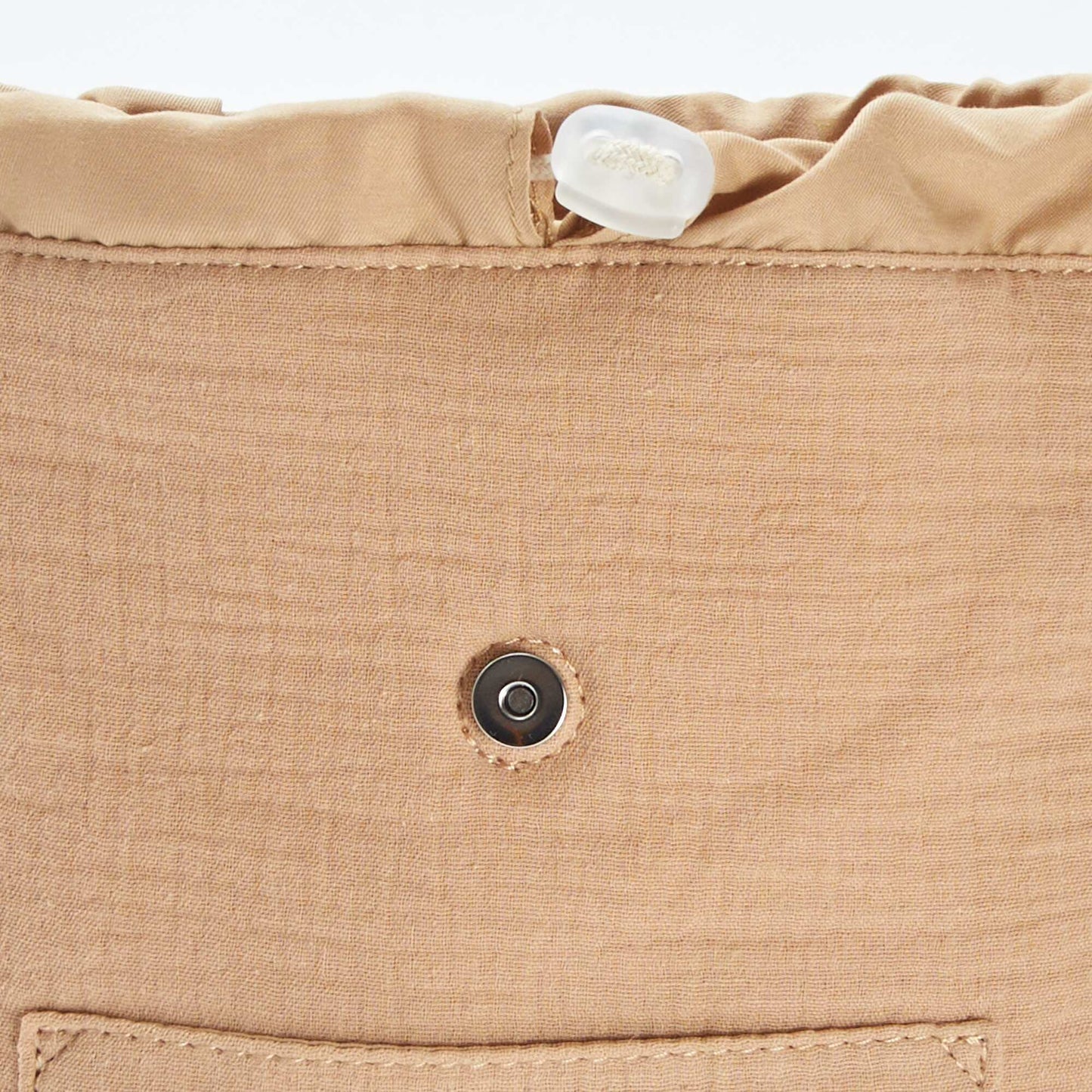 Cotton gauze backpack BEIGE