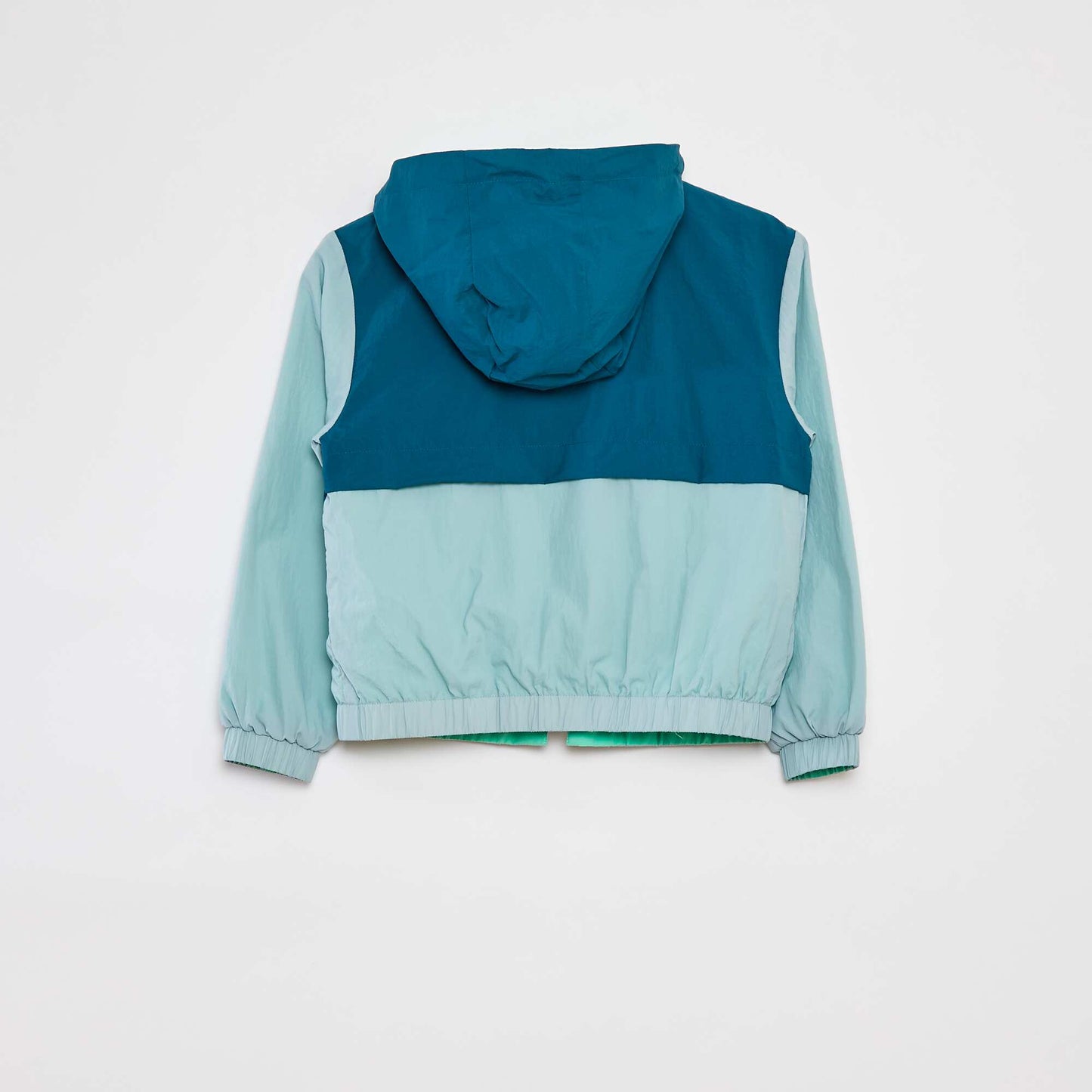 Reversible two-tone windcheater BLUE