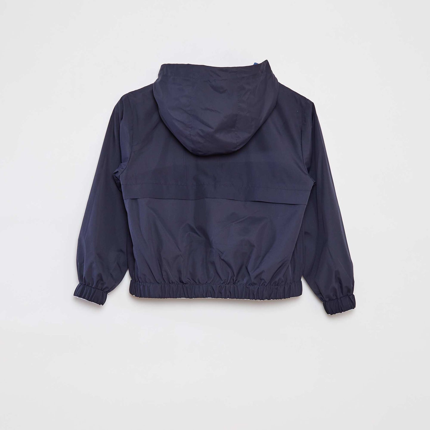 Reversible two-tone windcheater BLUE