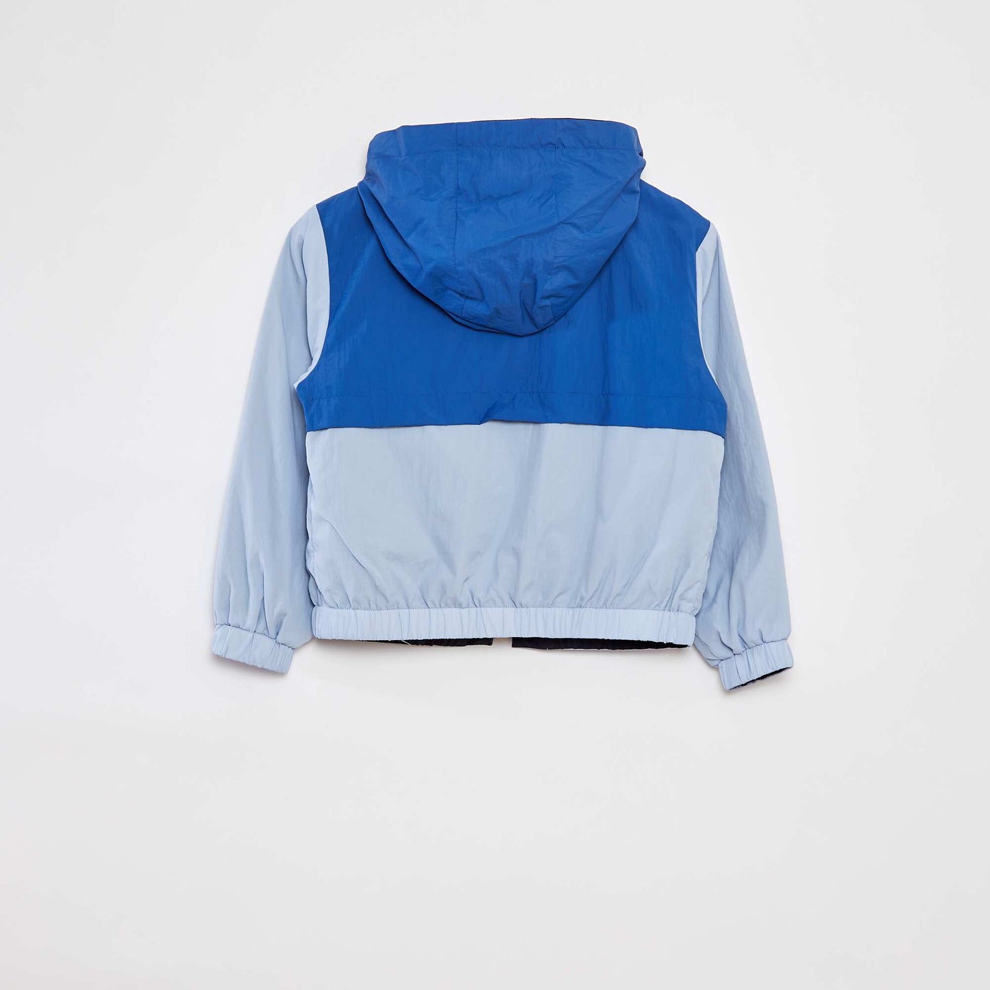 Reversible two-tone windcheater BLUE