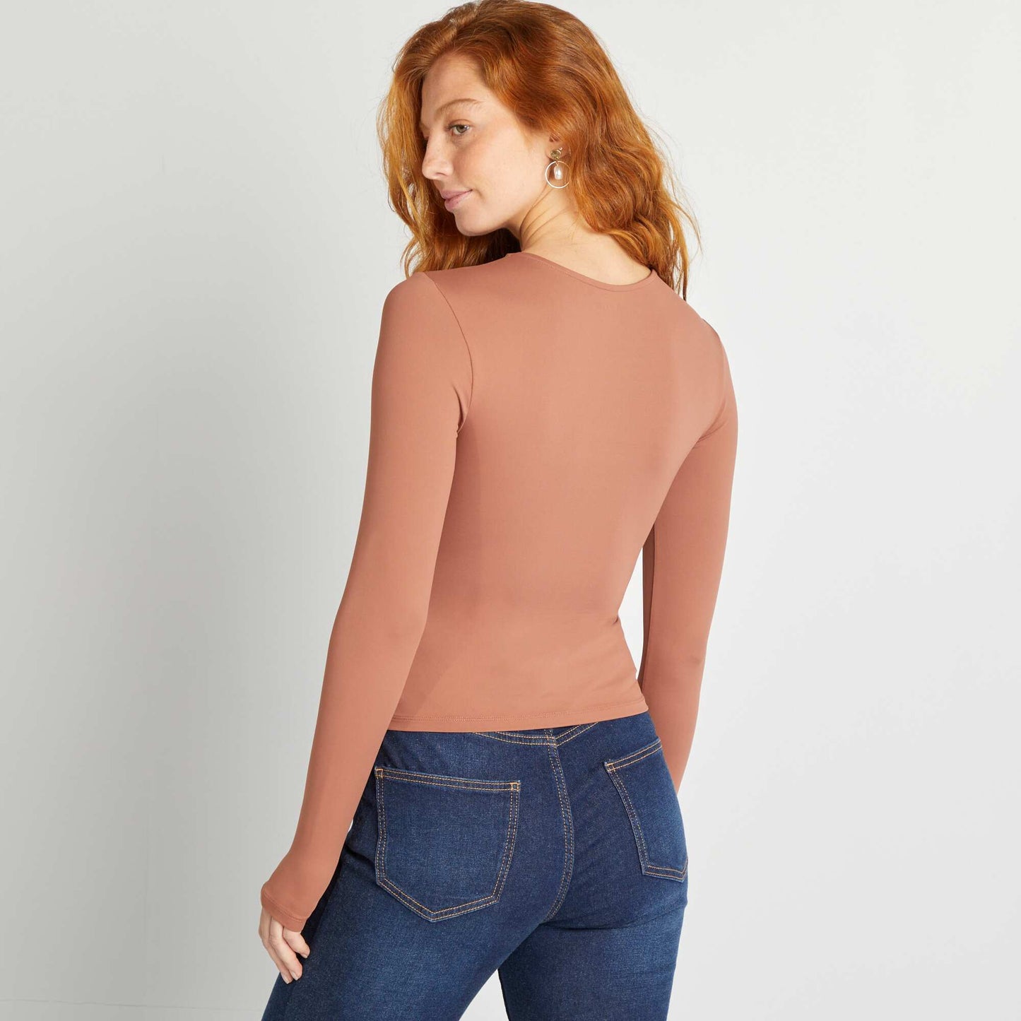 Microfibre T-shirt PINK