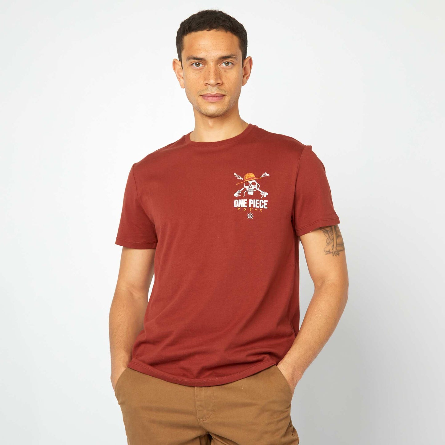 One Piece T-shirt ORANGE