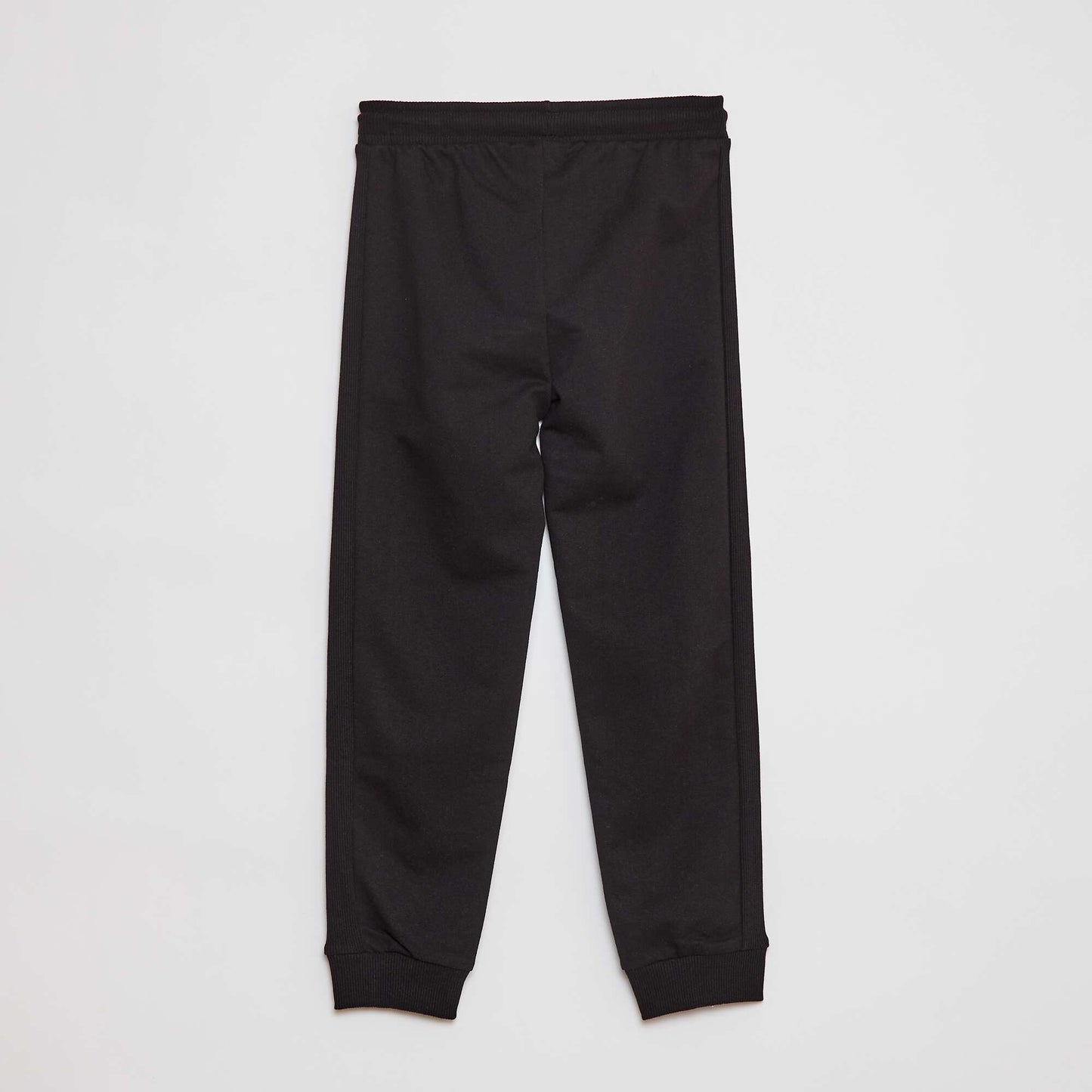Plain joggers with pockets BLACK