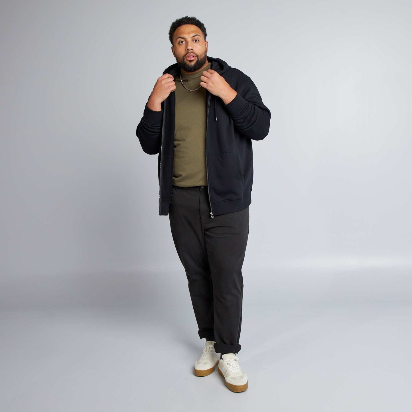 Pure cotton T-shirt KHAKI