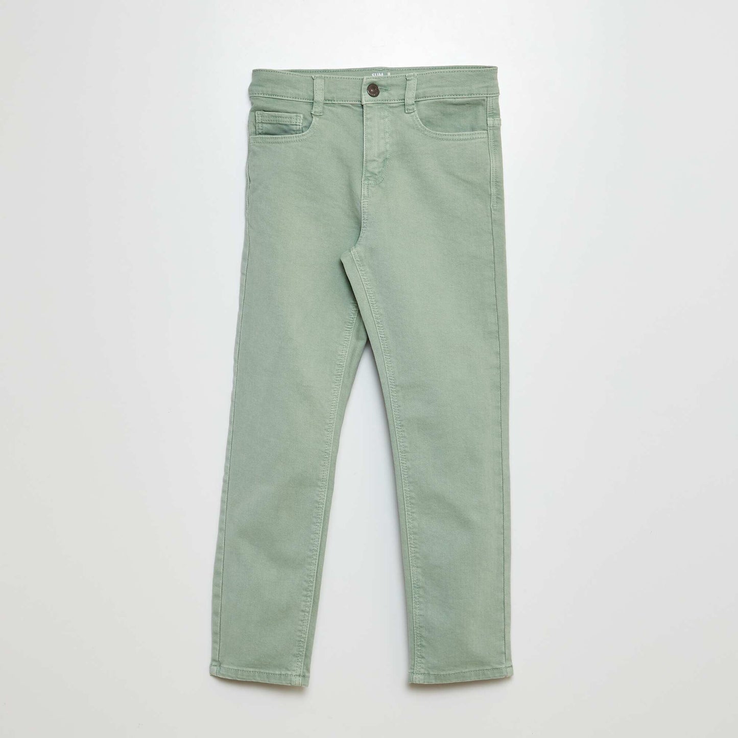Slim-fit 5-pocket jeans GREEN