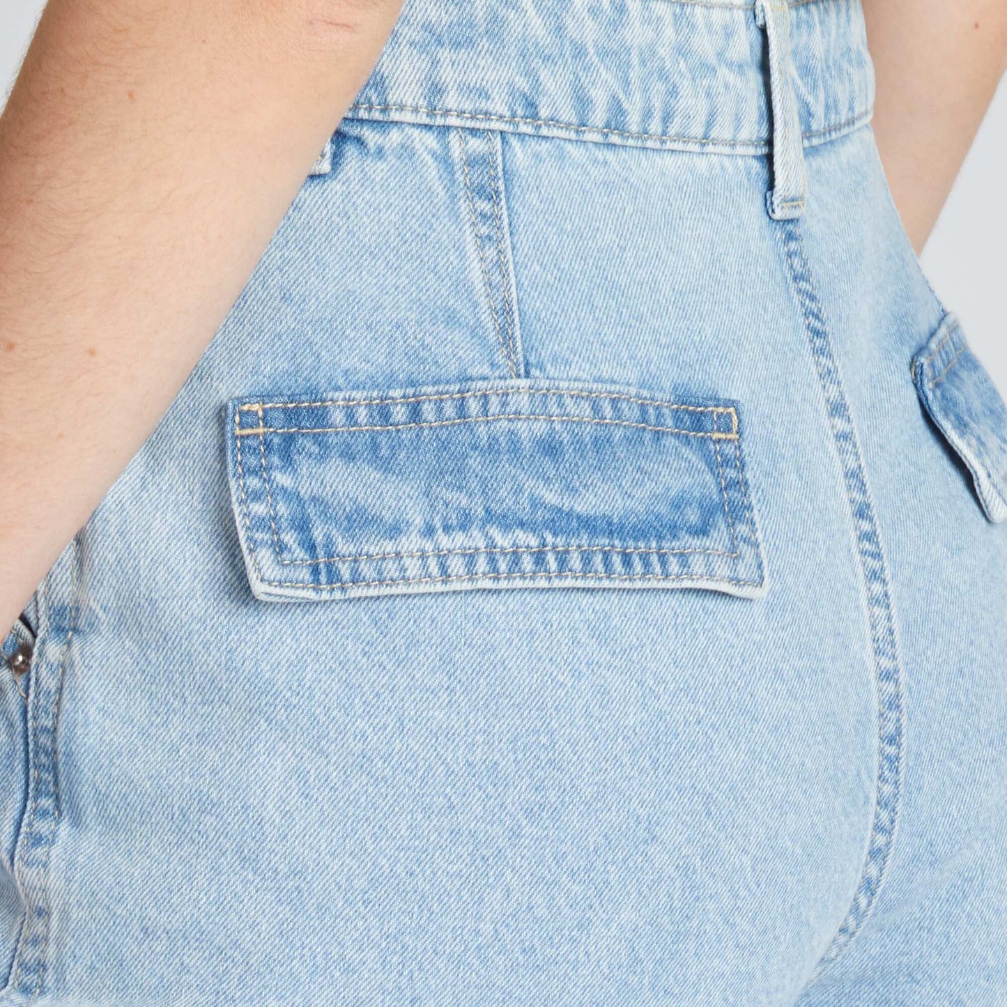 Paperbag jeans Blue