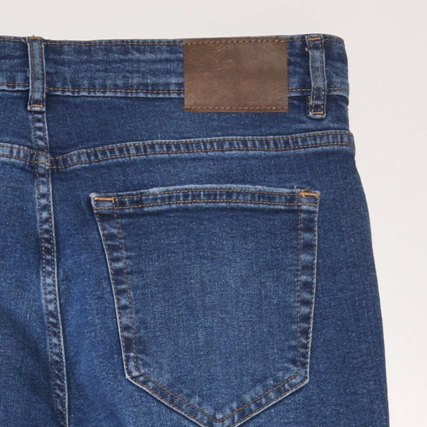 Slim-fit 5-pocket jeans - L34 BLUE