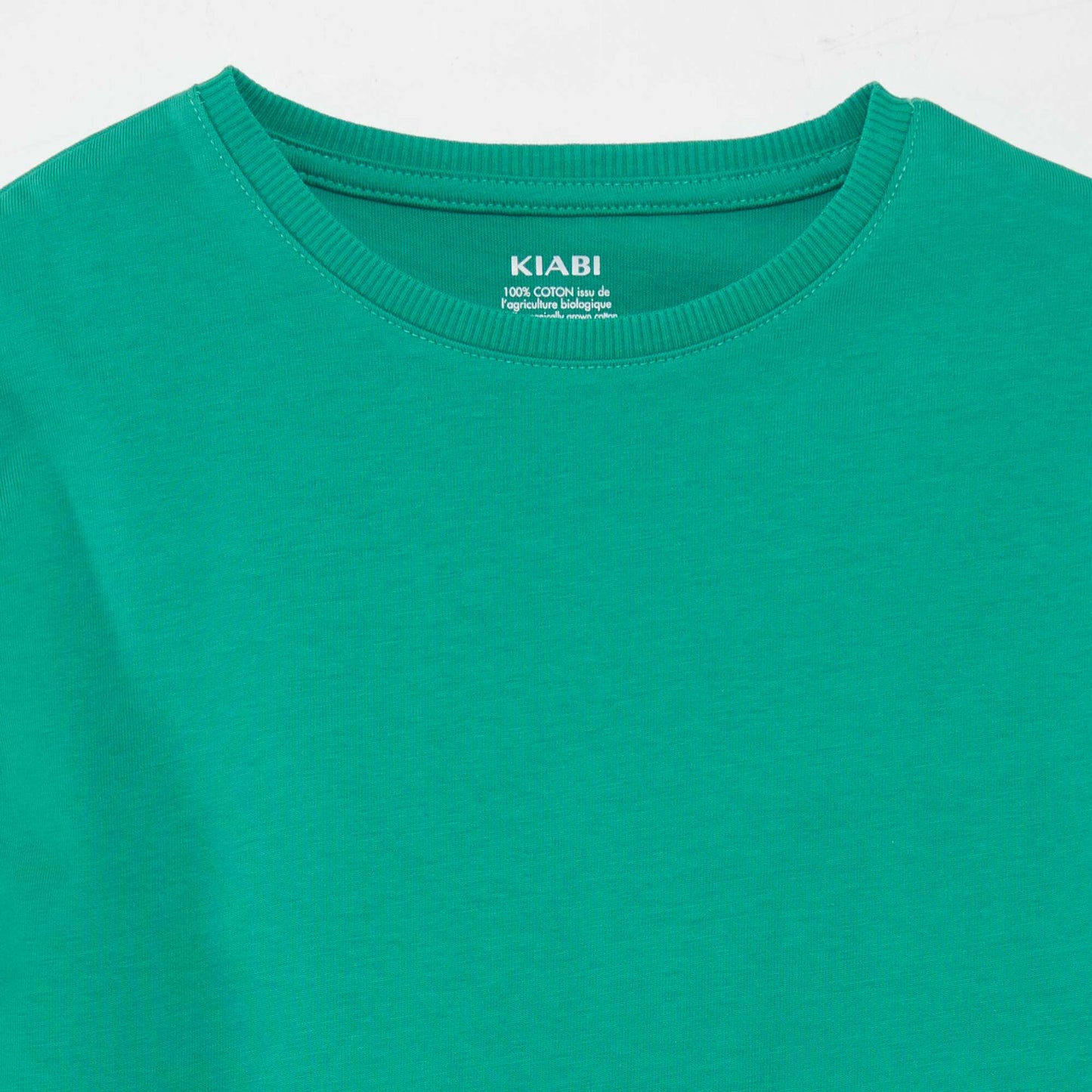 Jersey knit T-shirt GREEN