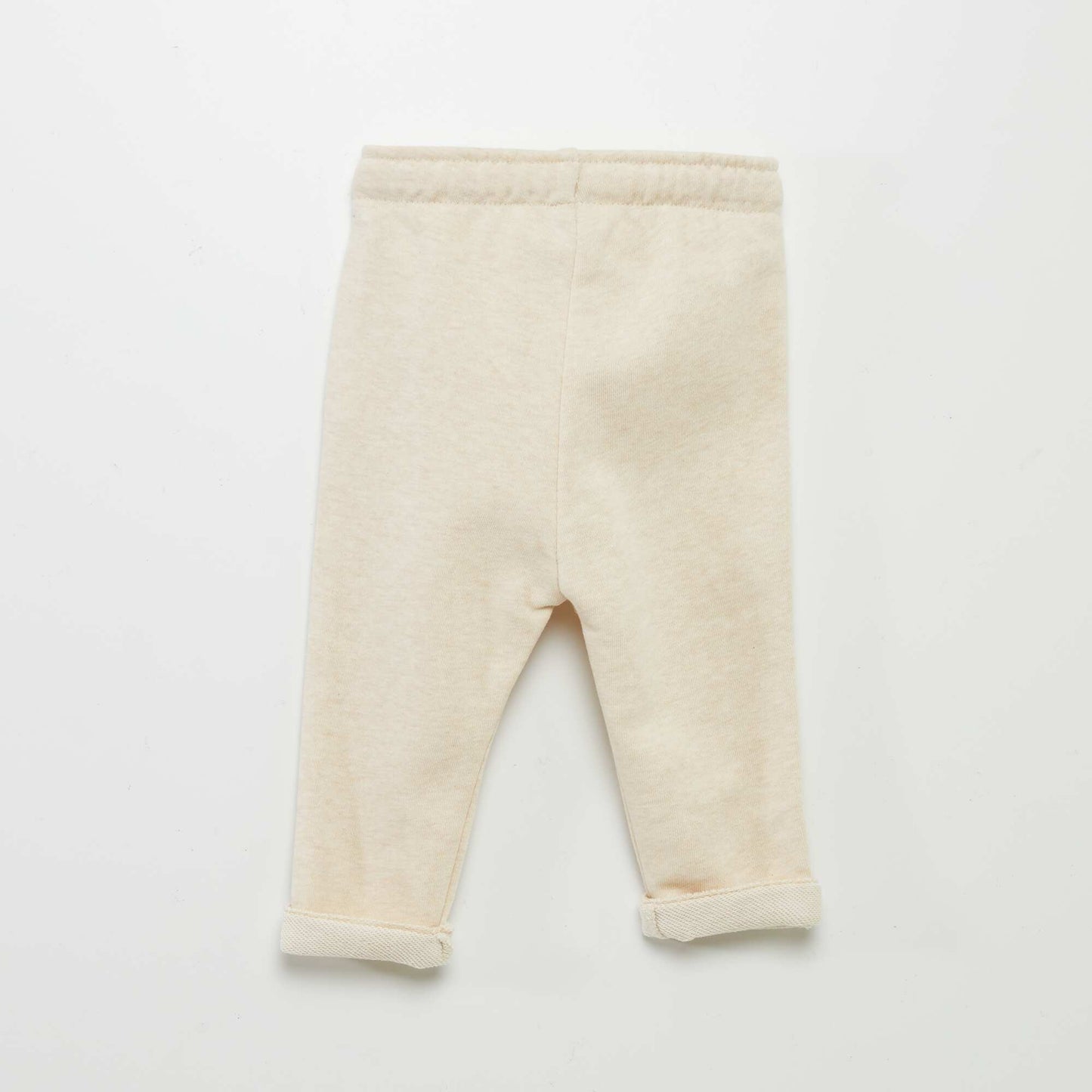 French terry joggers BEIGE