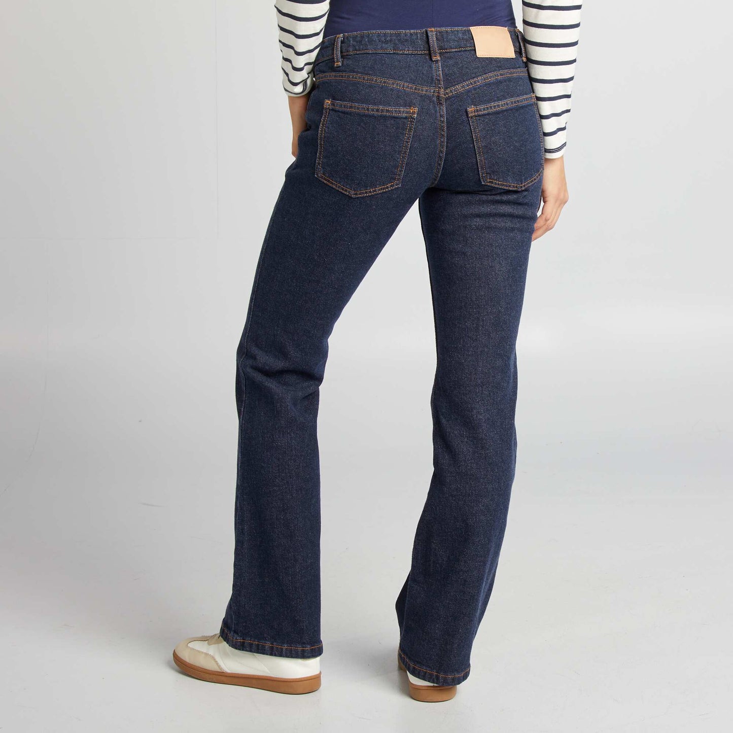 Flared maternity jeans BLUE