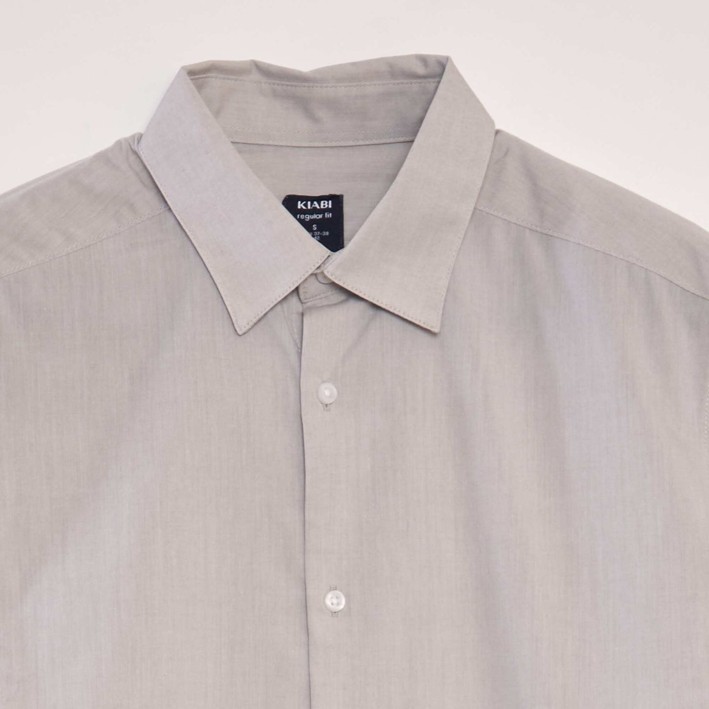 Classic plain shirt GREY