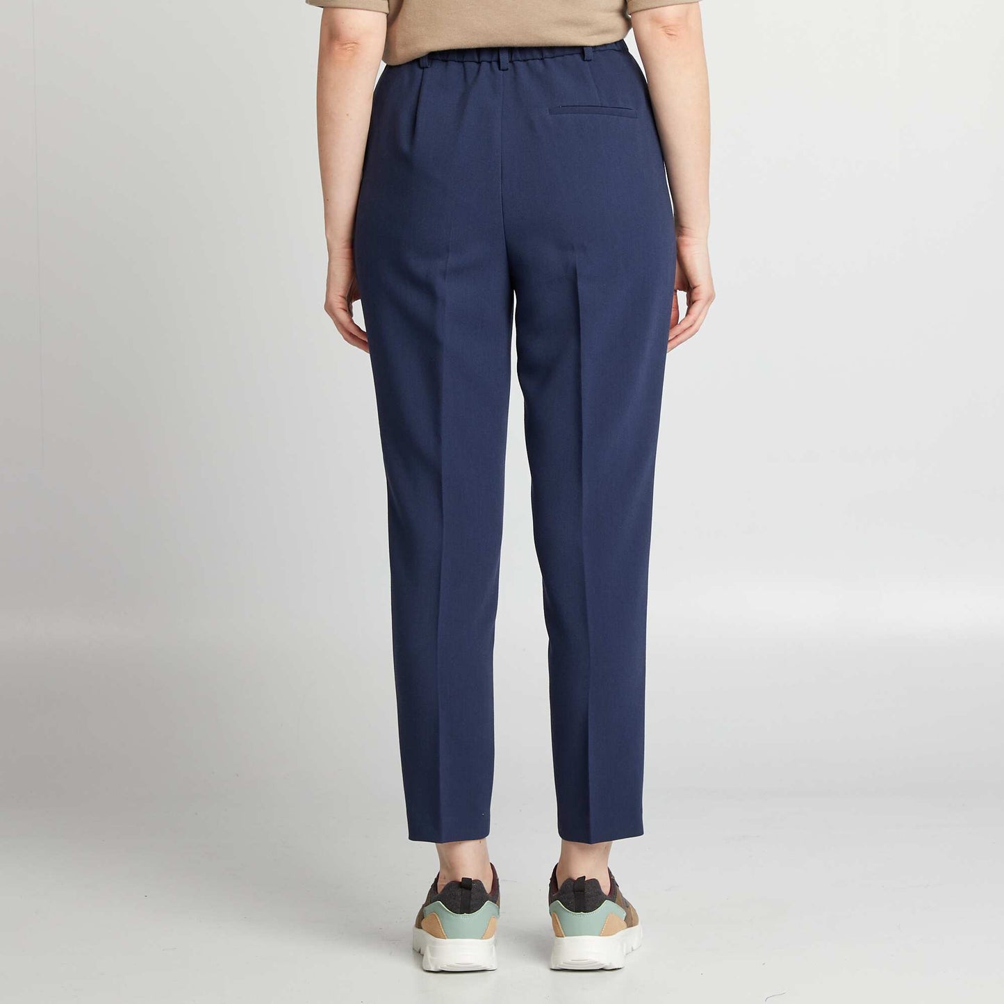 Cigarette trousers BLACK