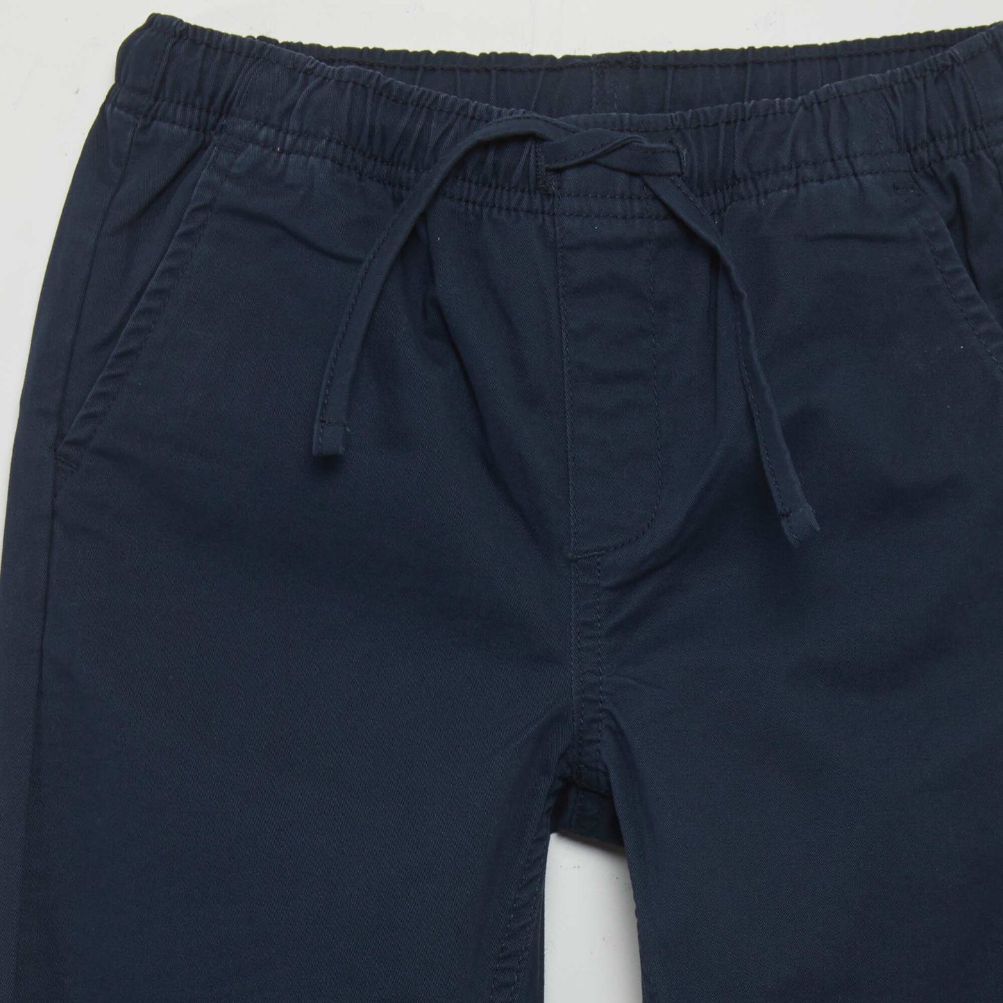 Joggers with elasticated waist BLUE