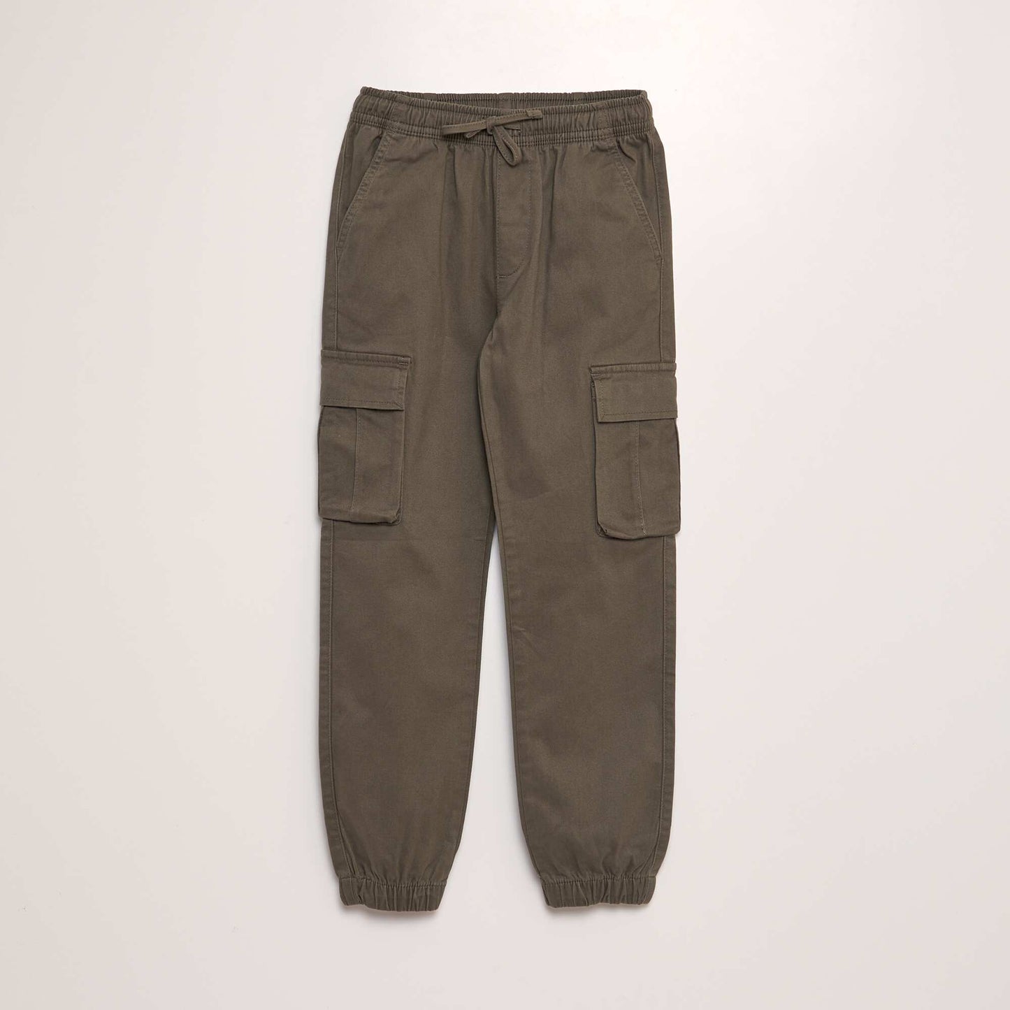 Stretchy multi-pocket trousers KHAKI