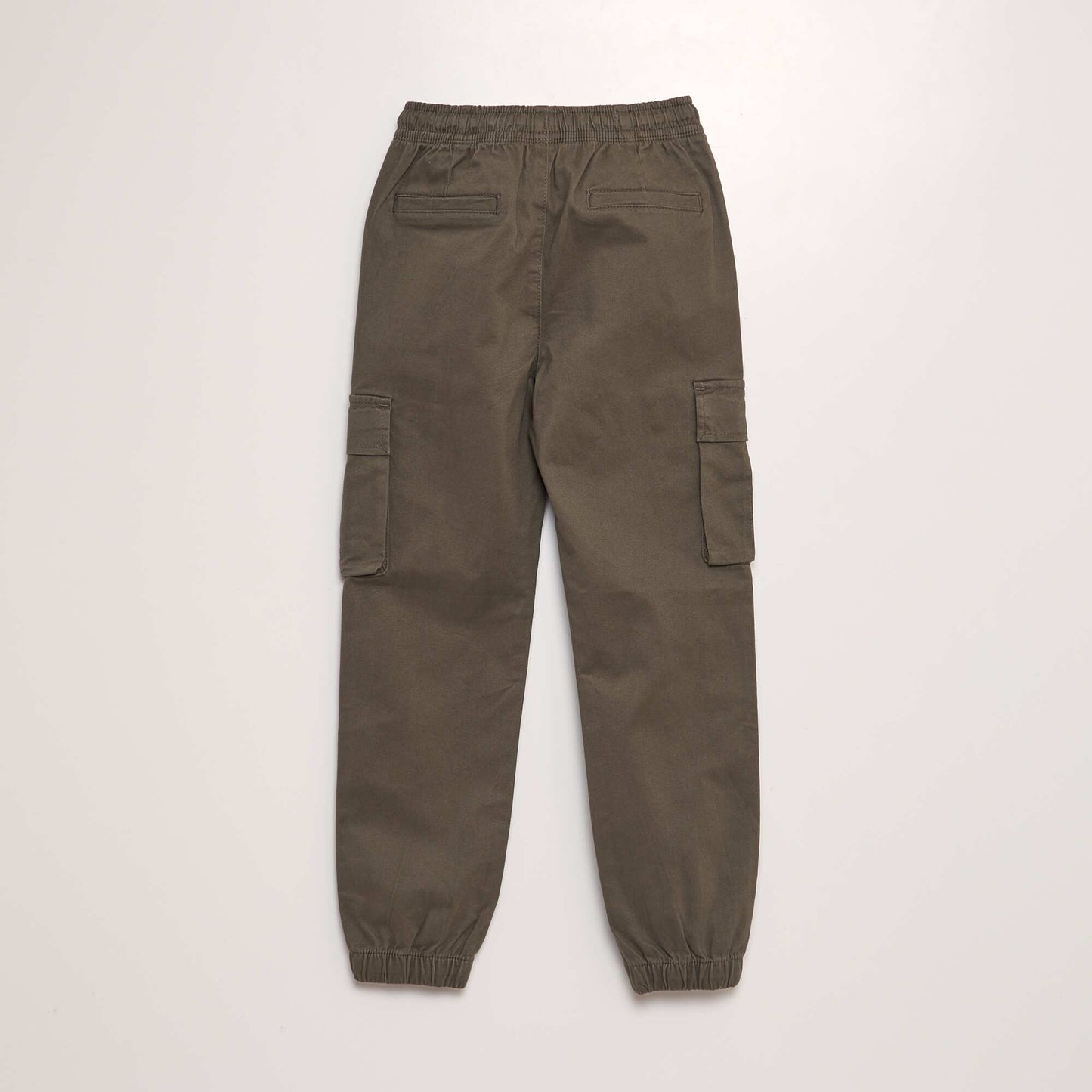 Stretchy multi-pocket trousers KHAKI