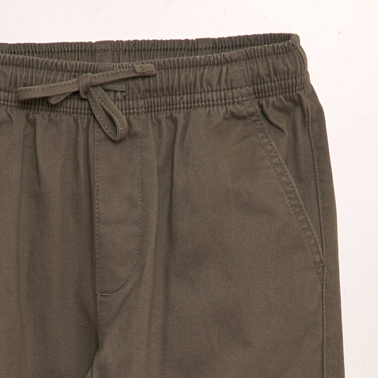 Stretchy multi-pocket trousers KHAKI